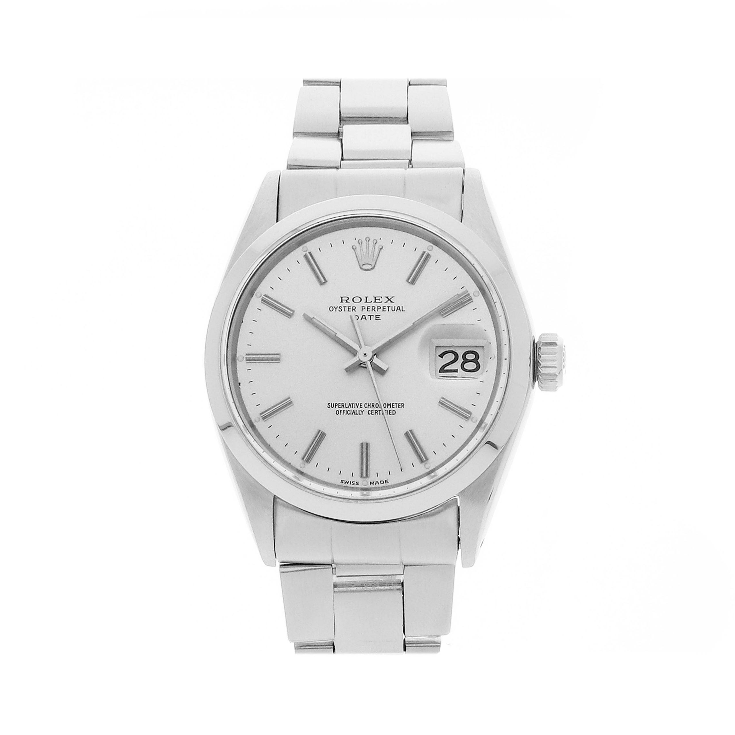 Rolex Super Clone Watch : Oyster Perpetual Date 1500 SLV IX OYS