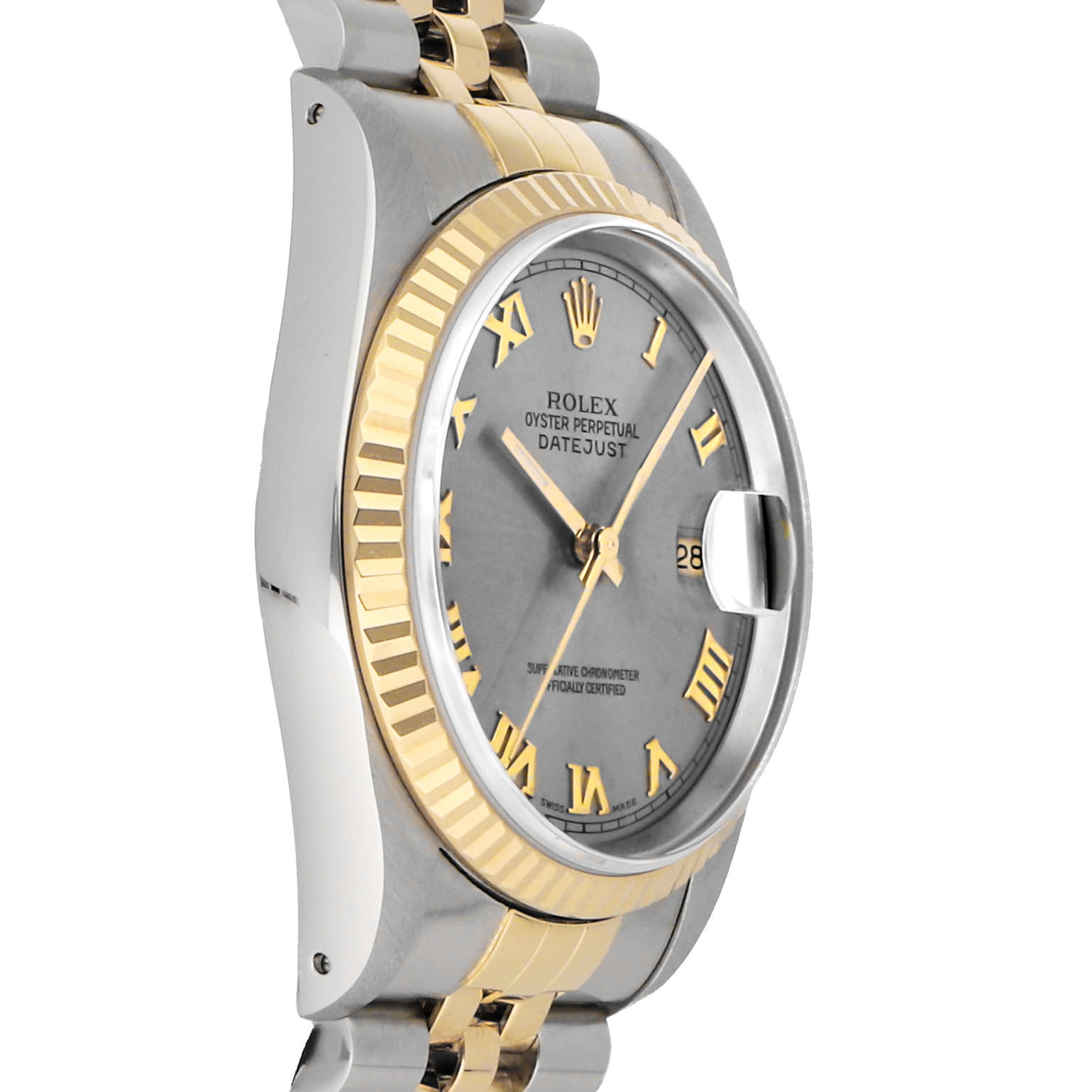 Rolex Super Clone Watch : Datejust 16233 STL ROM JUB