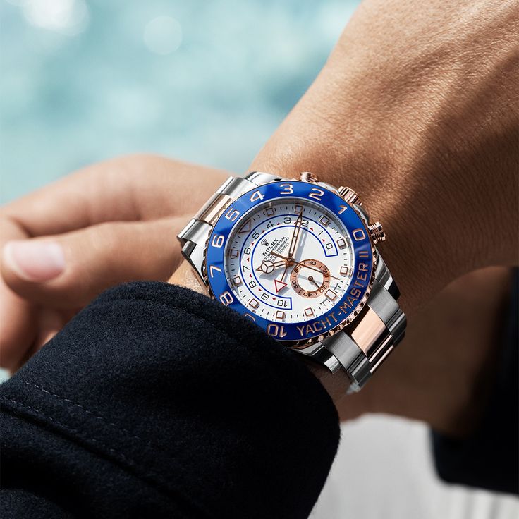 Rolex YACHT-MASTER II--(Rose Gold Strap) 116681-78211