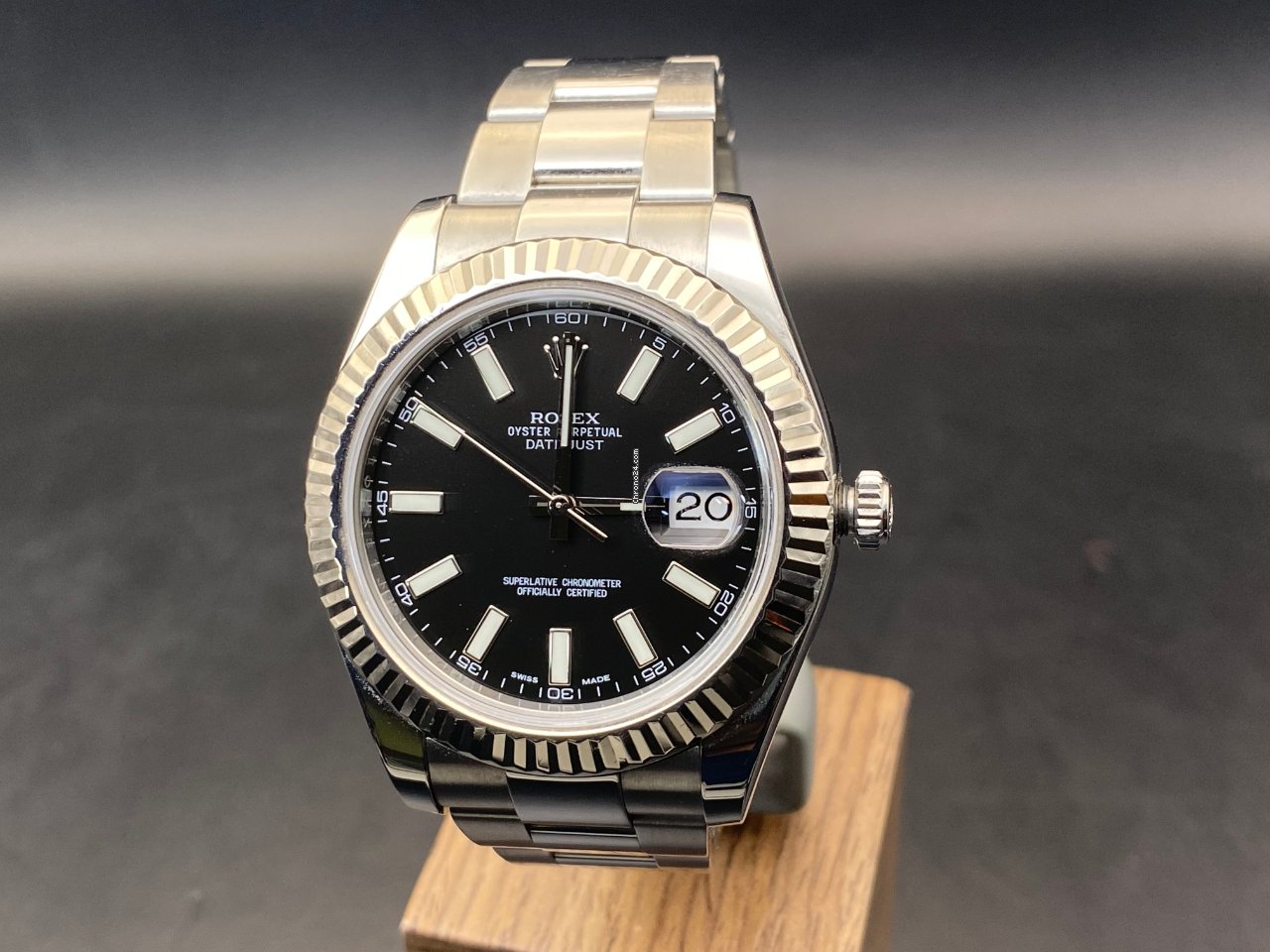 Rolex Datejust 41 Blue m126334-0017 Jubilee 18k White Gold