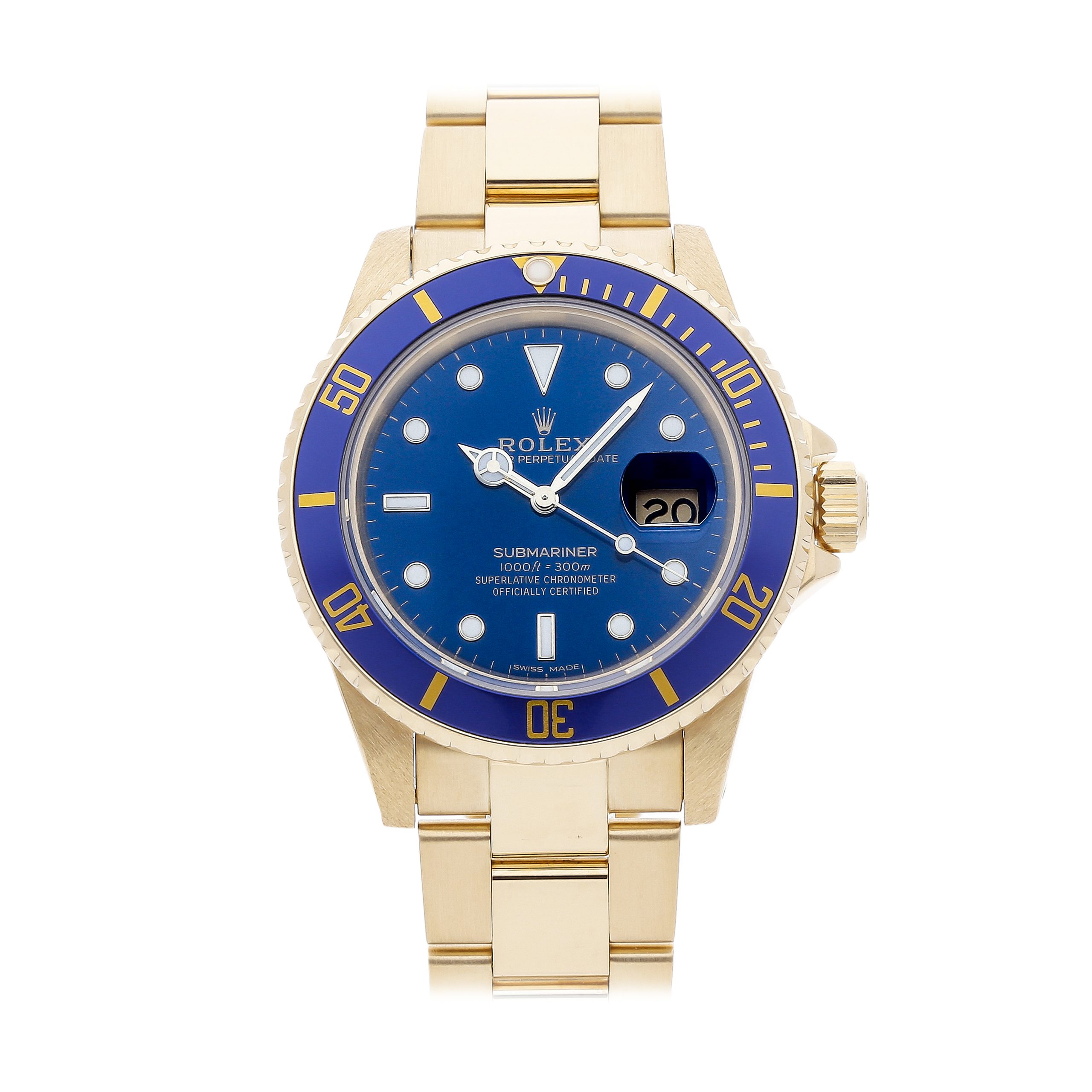 Rolex Super Clone Watch : Submariner Date 16808 BLU IX OYS
