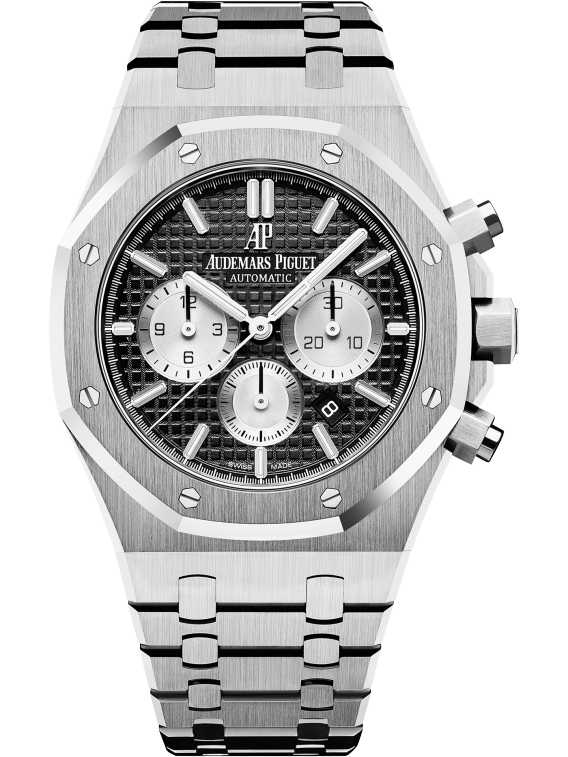 AUDEMARS PIGUET ROYAL OAK PANDA Black Dial CHRONOGRAPH 41mm 26331ST.OO.1220ST.02