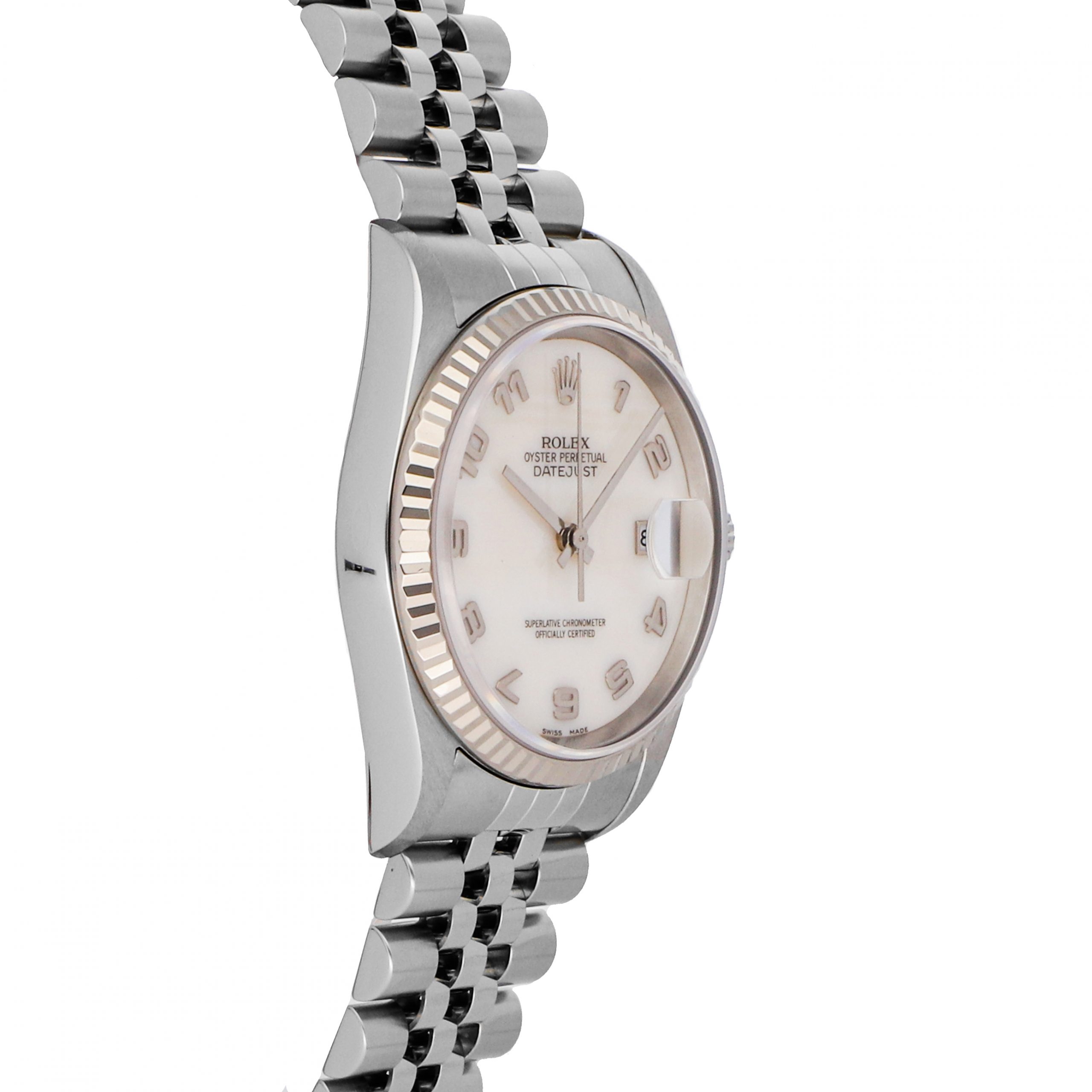 Rolex Super Clone Watch : Datejust 16234 MOP AR JUB