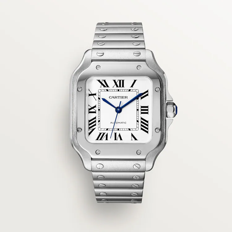 CARTIER SANTOS Classic Silver Medium Model 35.1mm WSSA0029