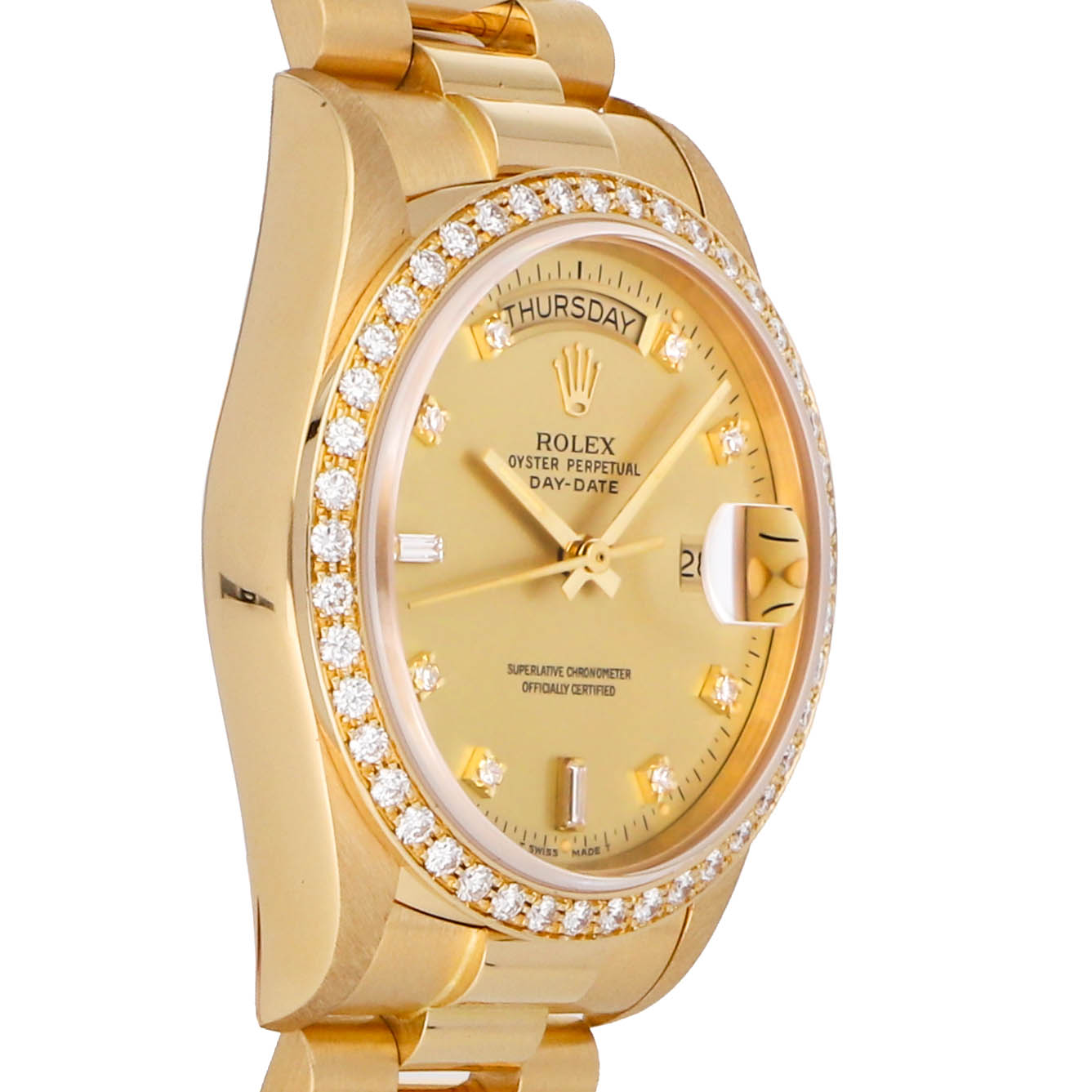 Rolex Super Clone Watch : Day-Date 18048 CHP DI PRS