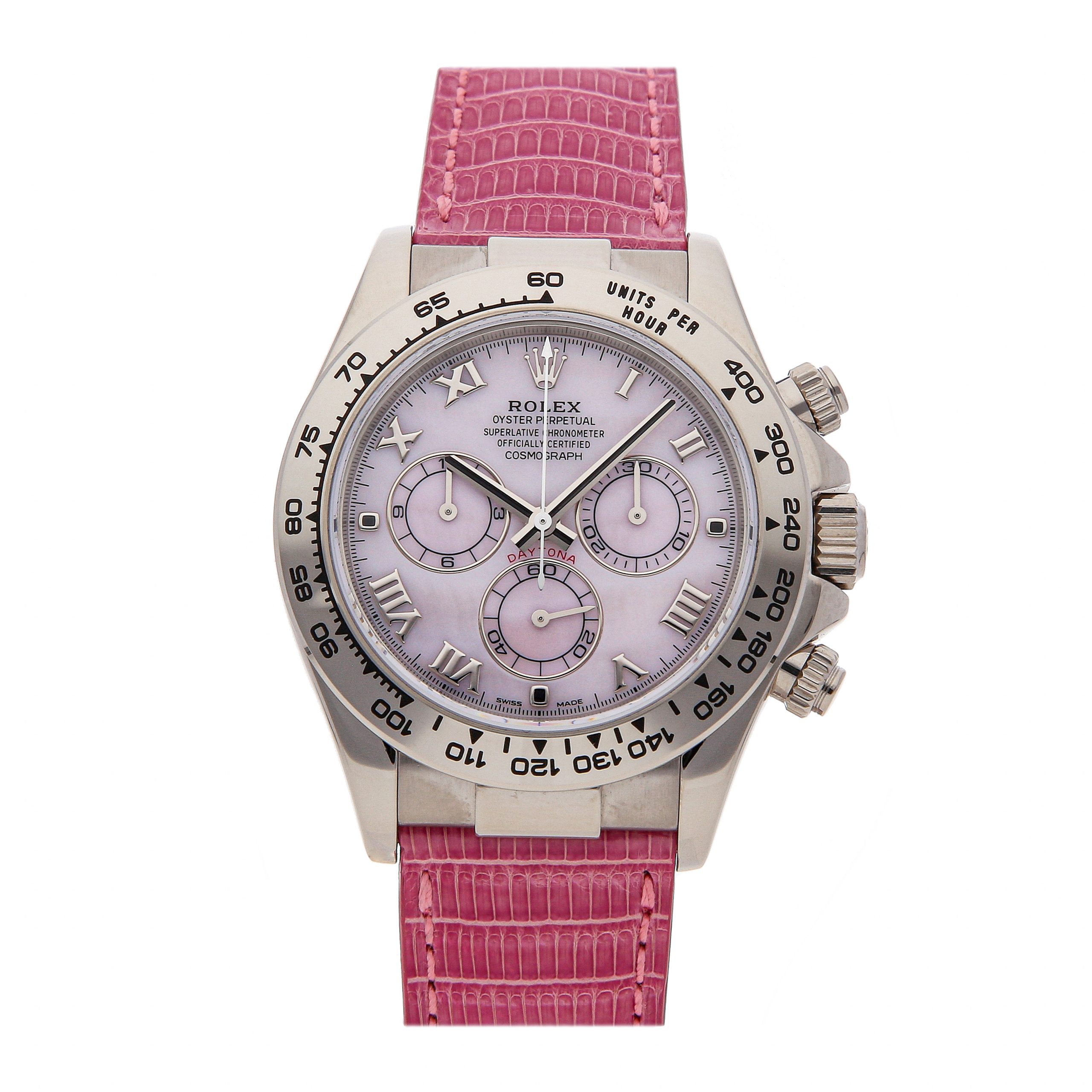 Rolex Super Clone Watch : Daytona Cosmograph 116519 PNK ROM DB