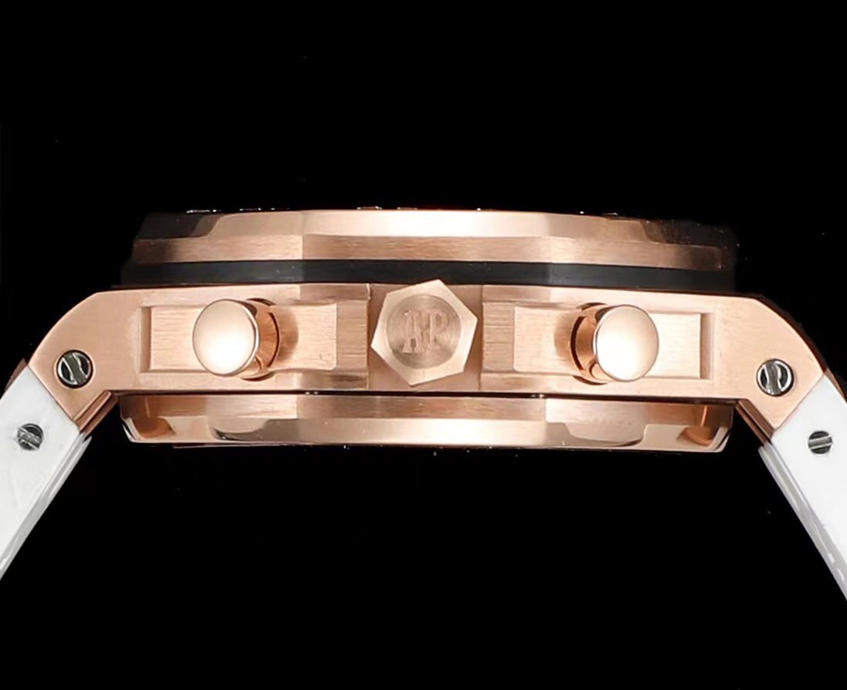 Audemars Piguet Royal Oak Offshore Chronograph 37 mm, White/Rose Gold Ref. 26231OR.ZZ.D010CA.01