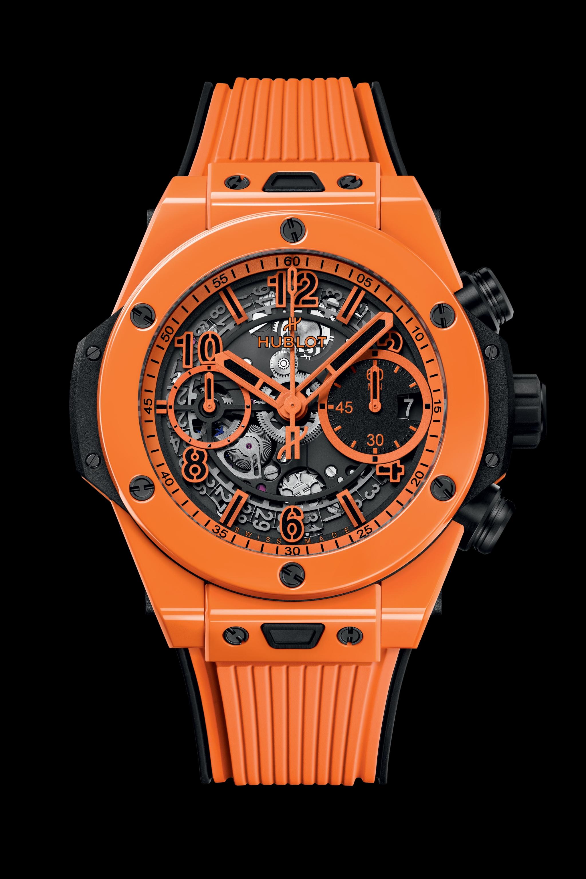 HUBLOT BIG BANG UNICO ORANGE CERAMIC 42MM