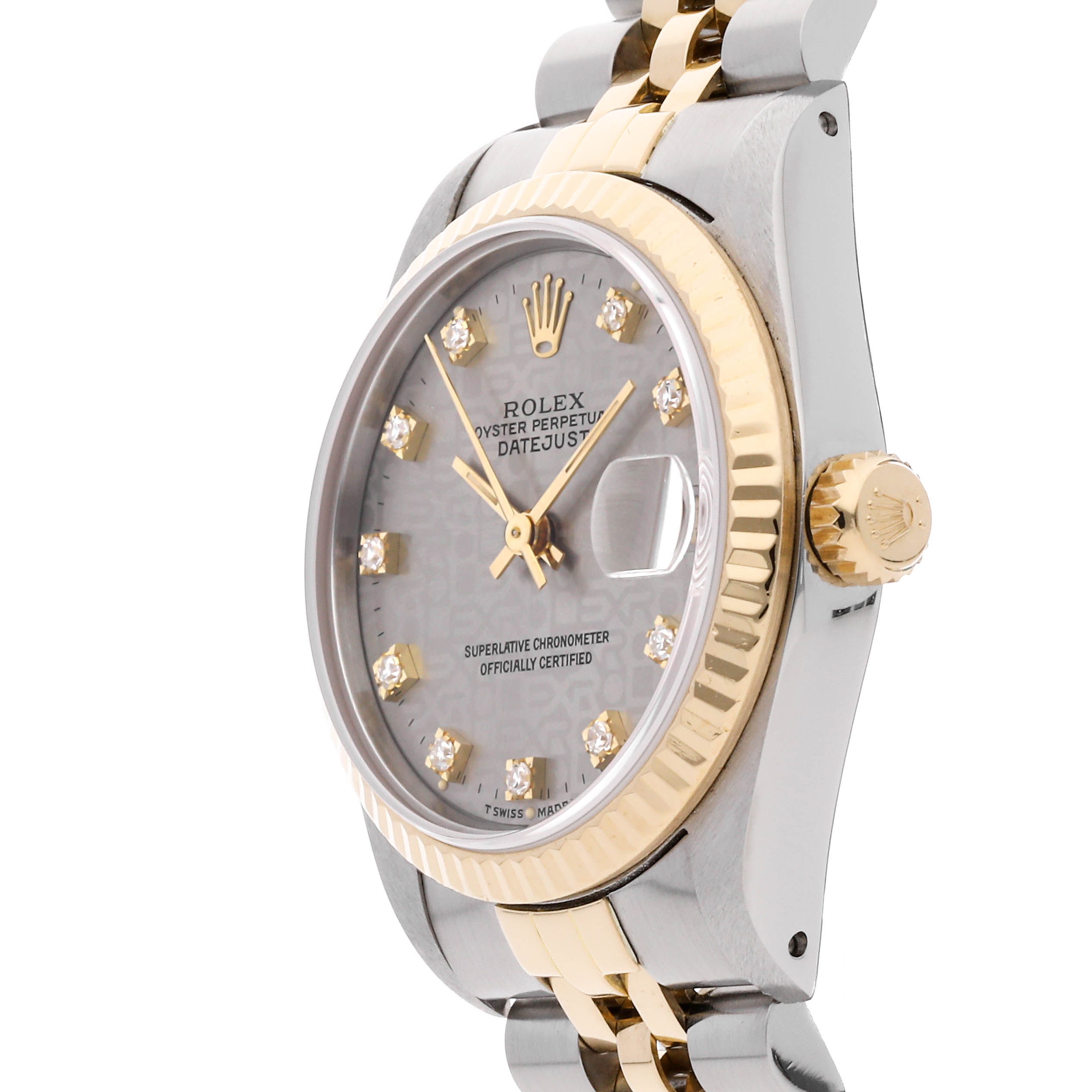 Rolex Super Clone Watch : Datejust 68273 SLV JUB DIA JUB