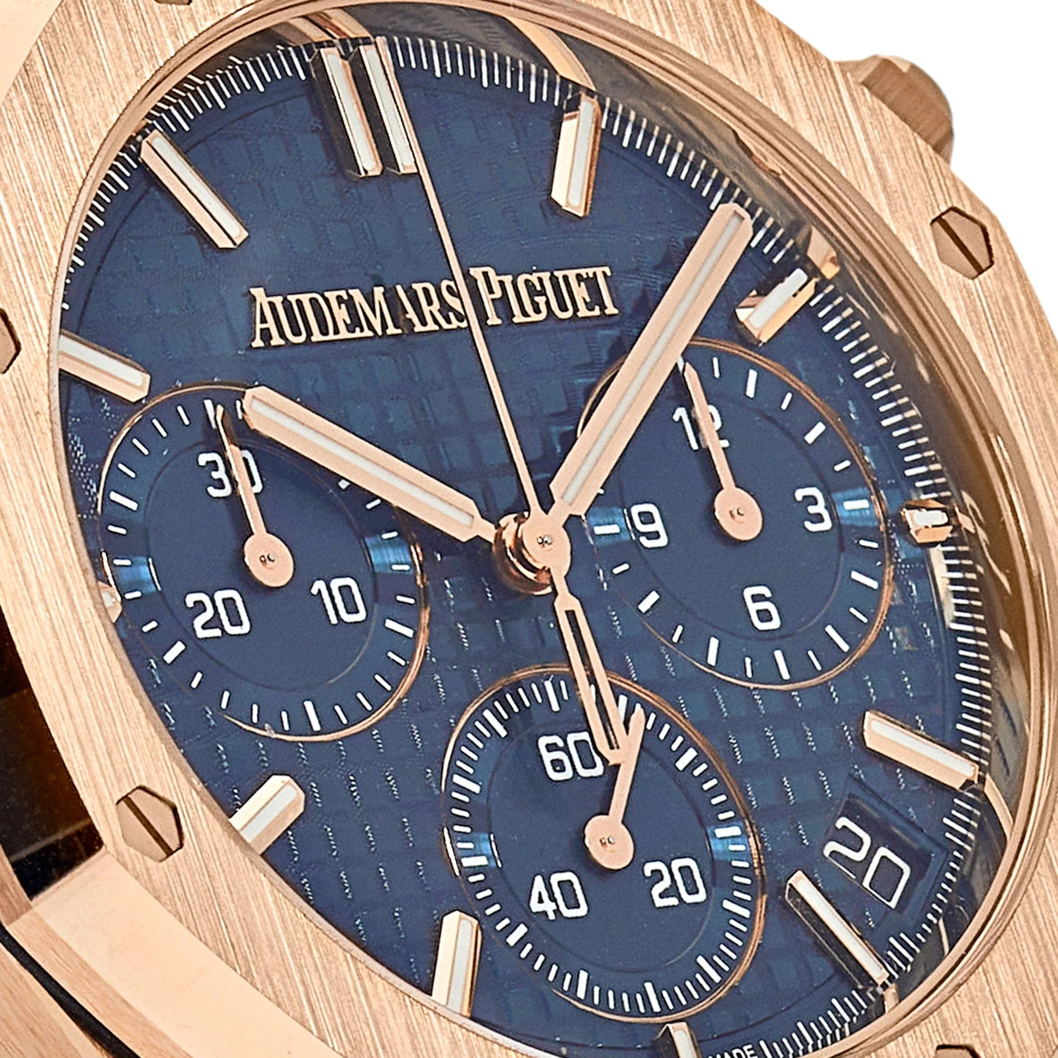 Audemars Piguet Blue Leather 26240OR.OO.D315CR.01 Replica