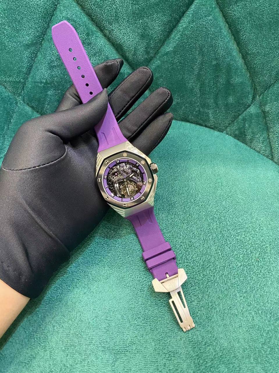 Audemars Piguet “Black Panther” Flying Tourbillon 42 mm, Titanium Ref. 26620IO.OO.D077CA.01