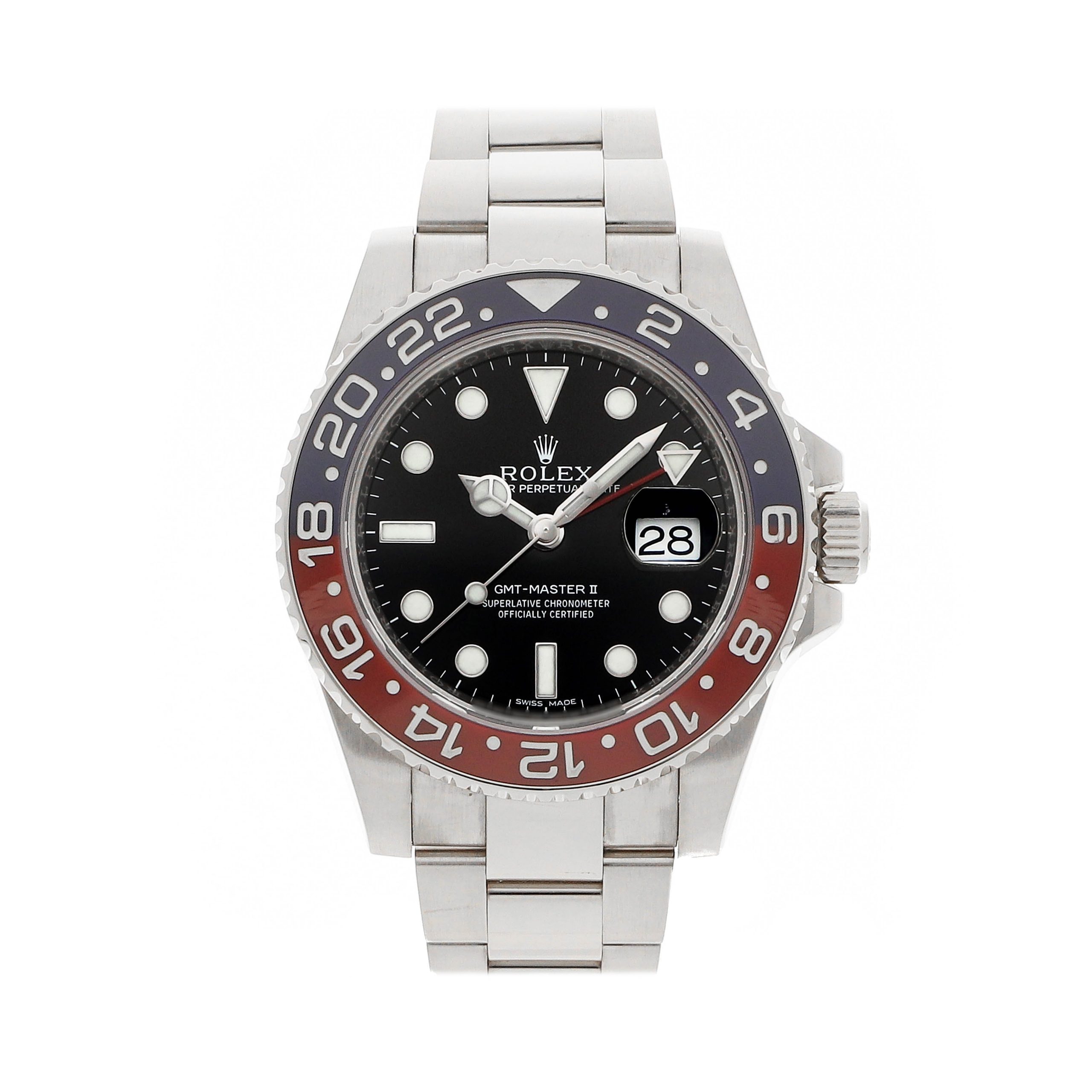 Rolex Super Clone Watch : GMT-Master II “Pepsi” 116719BLRO-0001