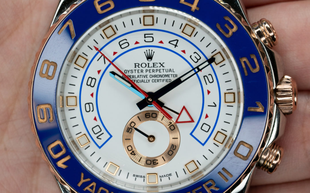 Rolex YACHT-MASTER II-（Gold Strap）m116688-0002