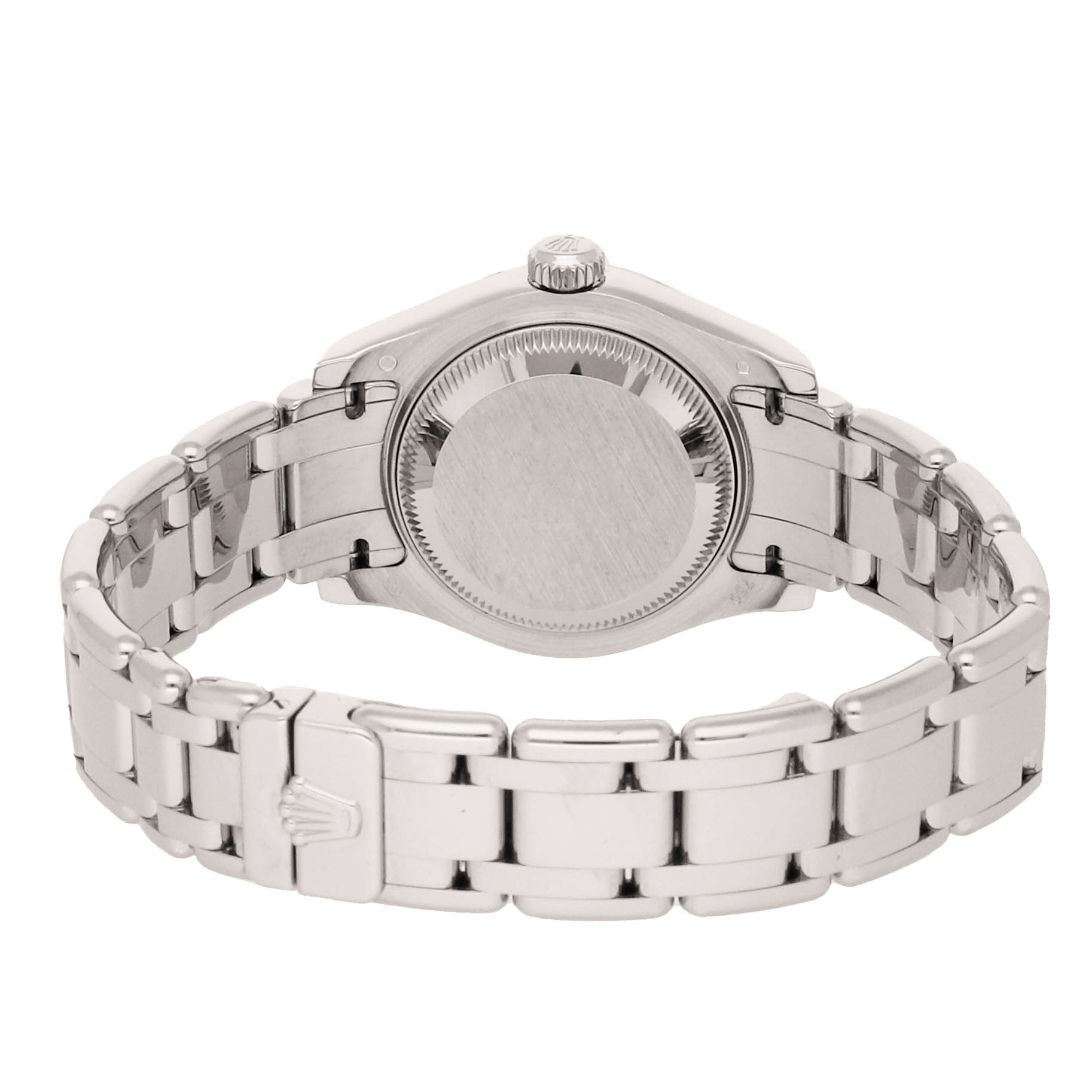 Rolex Super Clone Watch : Datejust Pearlmaster WG 80339 BLK DI PRL