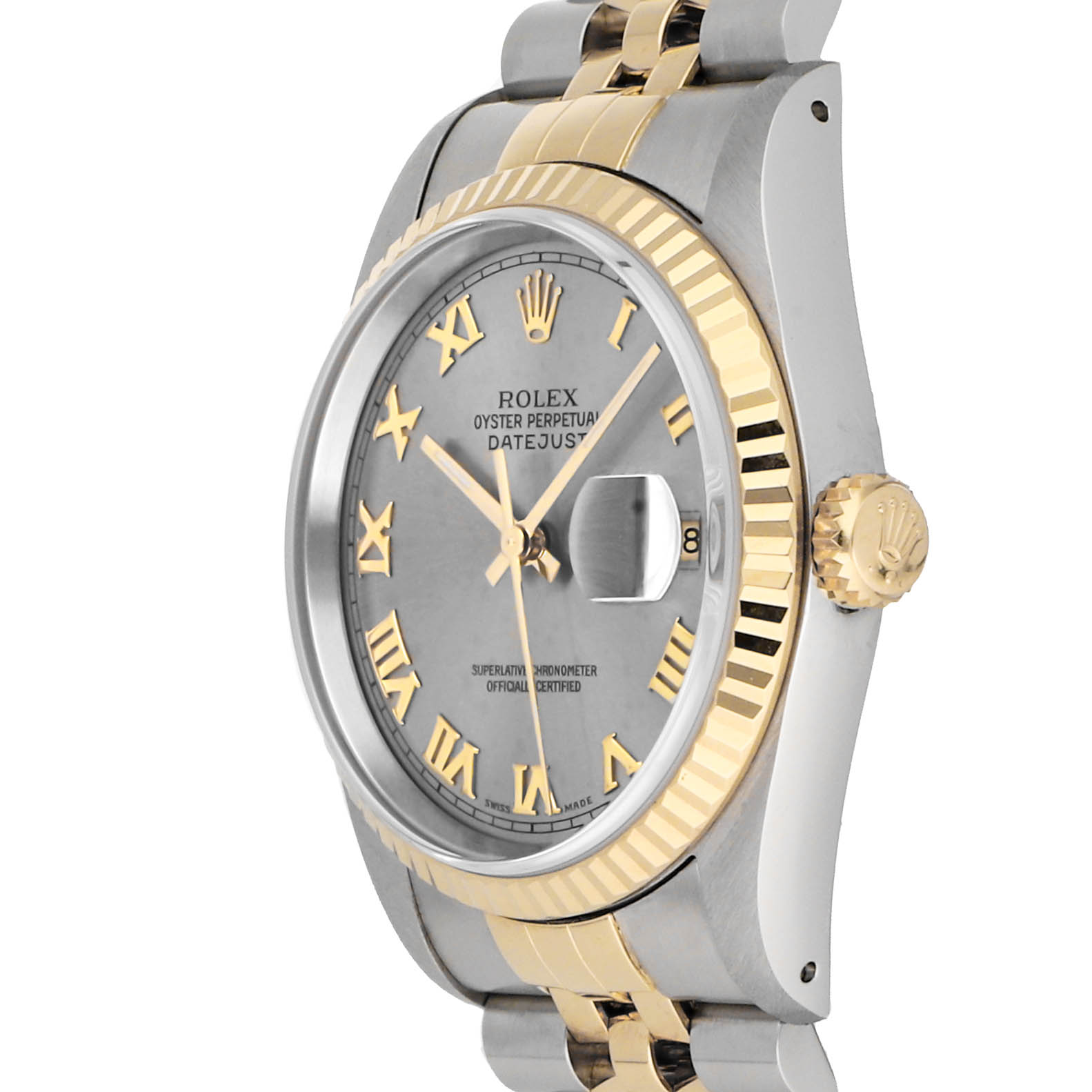 Rolex Super Clone Watch : Datejust 16233 STL ROM JUB