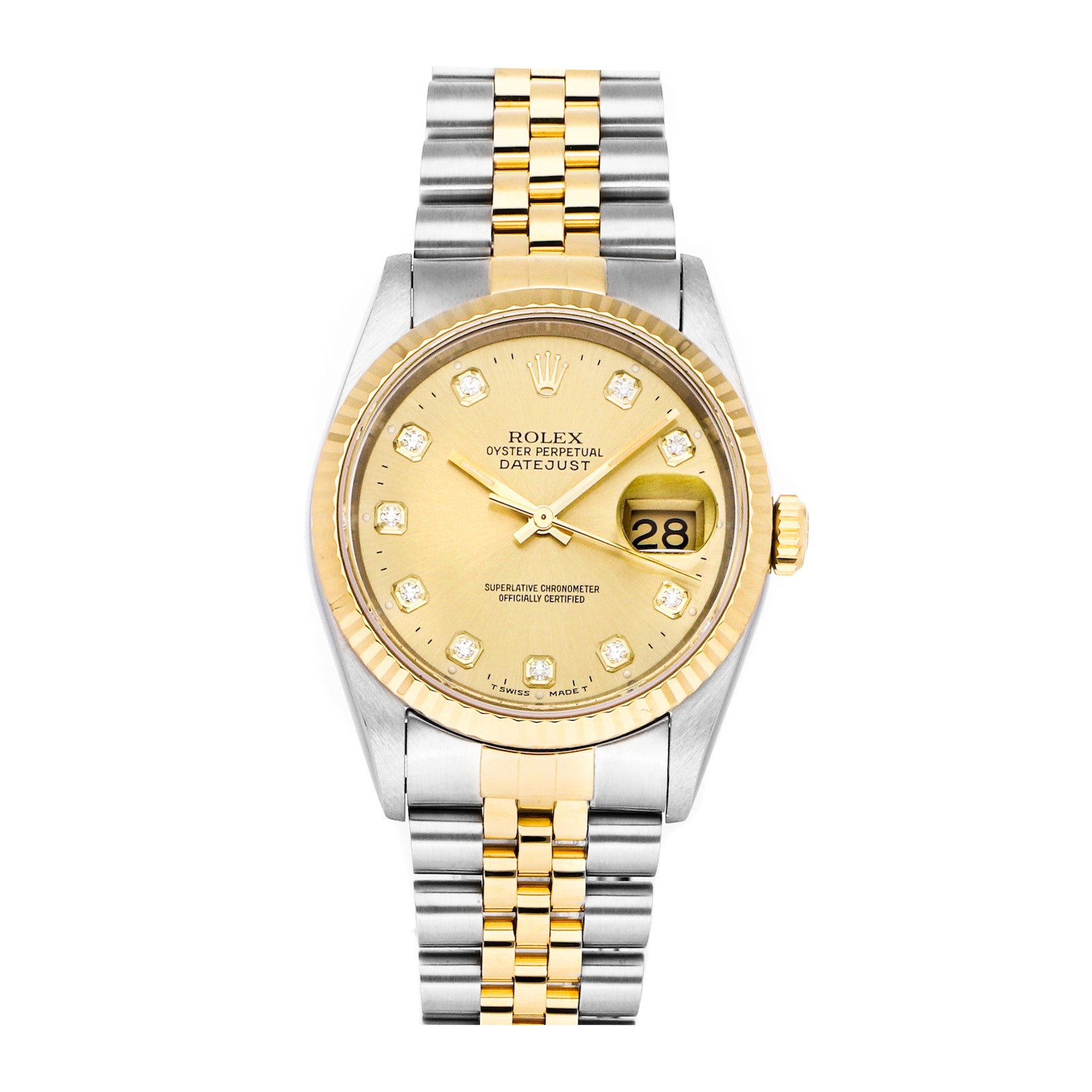 Rolex Super Clone Watch : Datejust 16233 CHP SM DI JUB