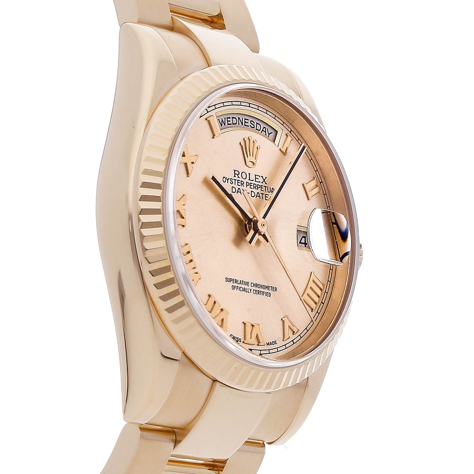 Rolex Super Clone Watch : Day-Date 118235 PNK ROM OYS