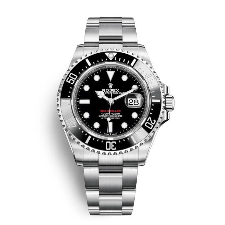 Rolex Sea-Dweller Silver Black Dial 43mm m126600-0001