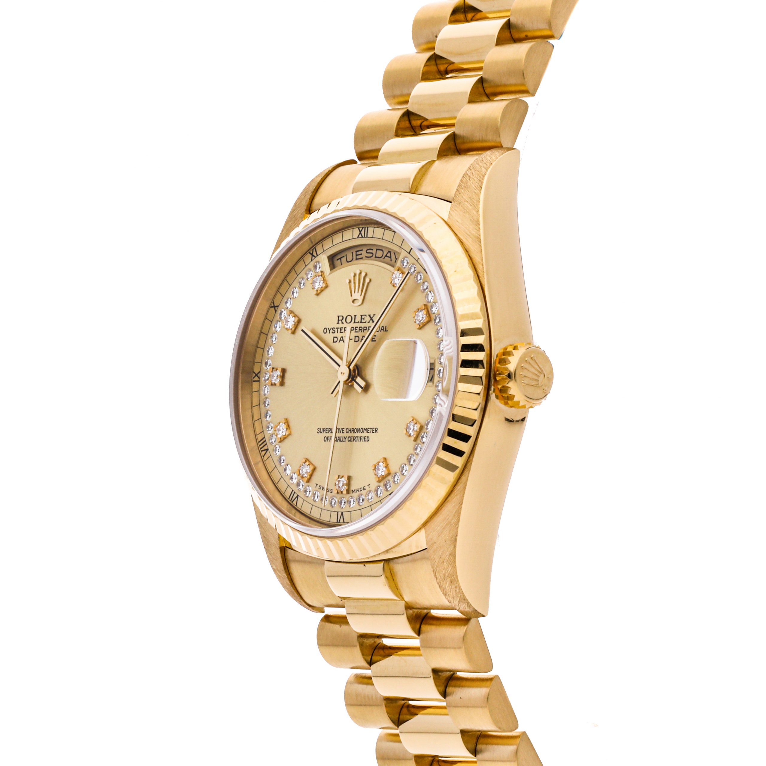 Rolex Super Clone Watch : Day-Date 18238 CHP 61DI PRS