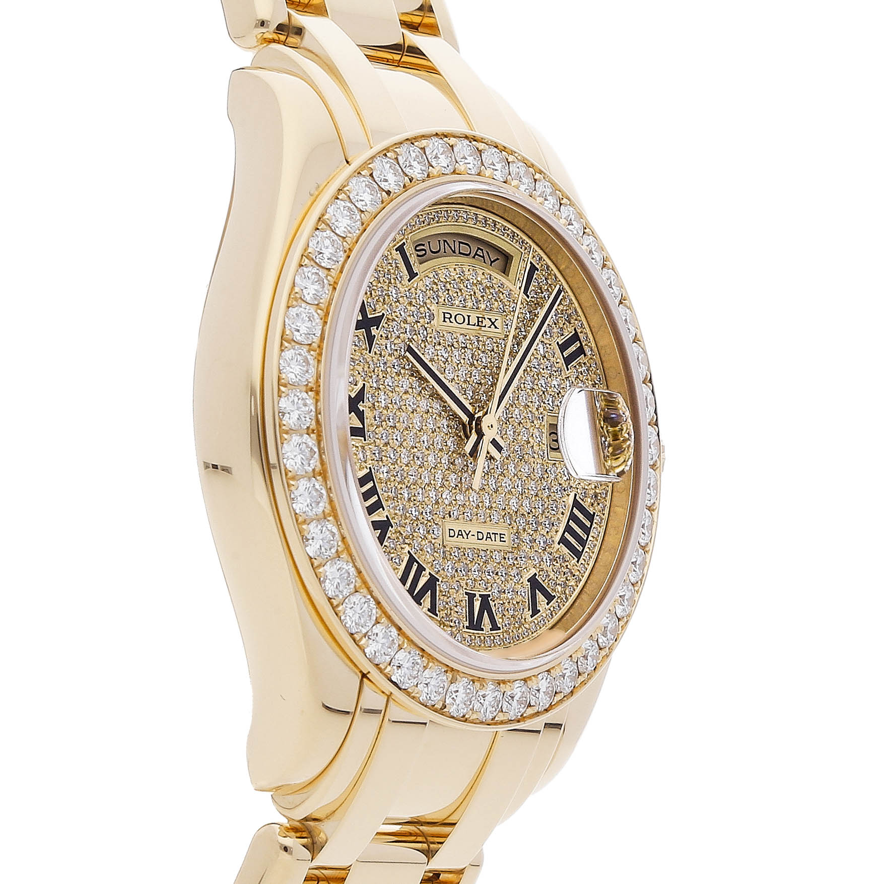 Rolex Super Clone Watch : Day-Date 18948 PV ROM PRL