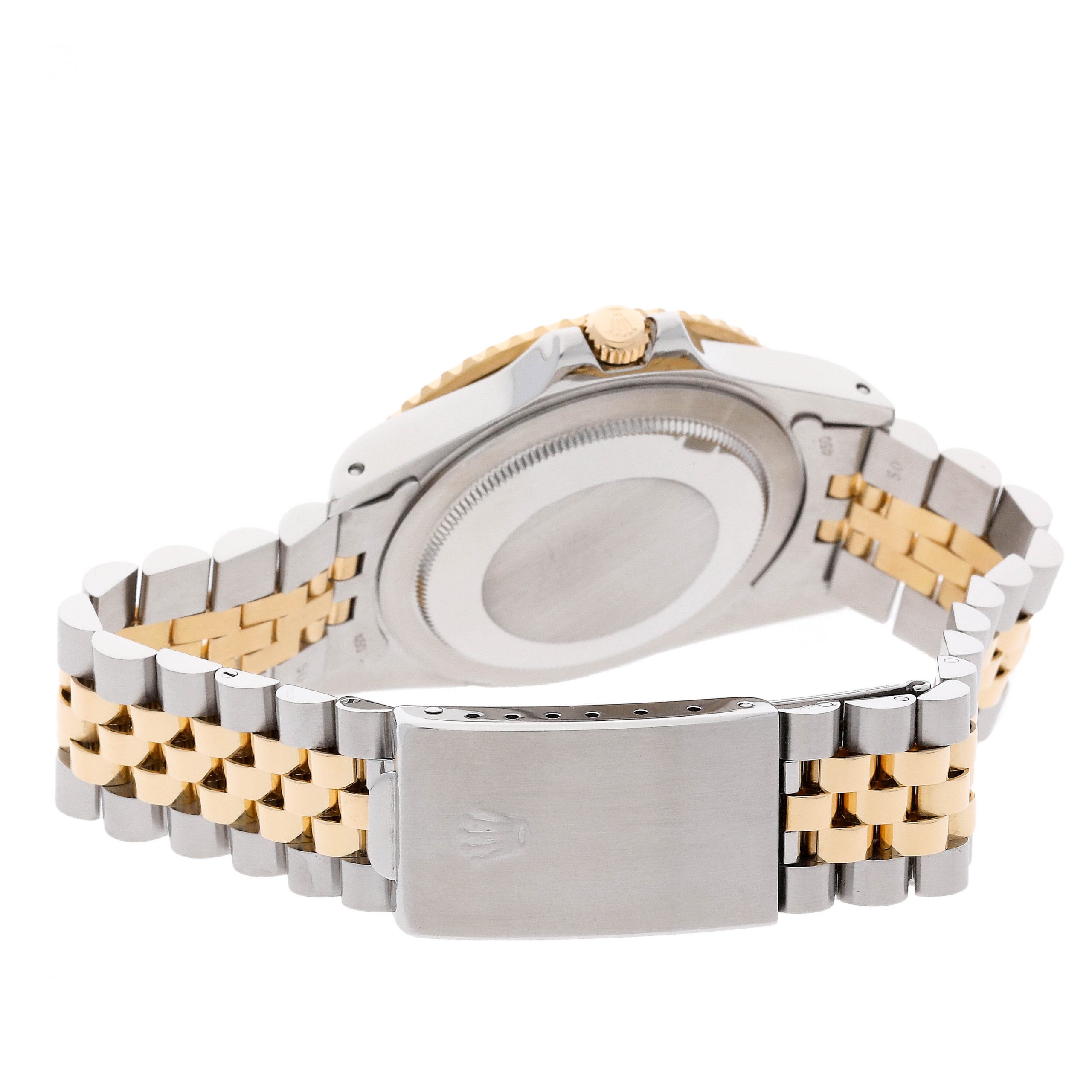 Rolex Super Clone Watch : GMT-Master II 16753 BLK GLD JUB