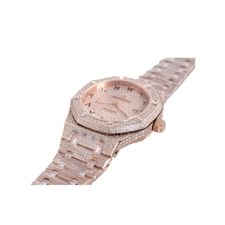 Audemars Piguet Royal Oak 42 mm, Rose Gold Gem Set Arabic Ref. 15400SR.OO.1220SR.02