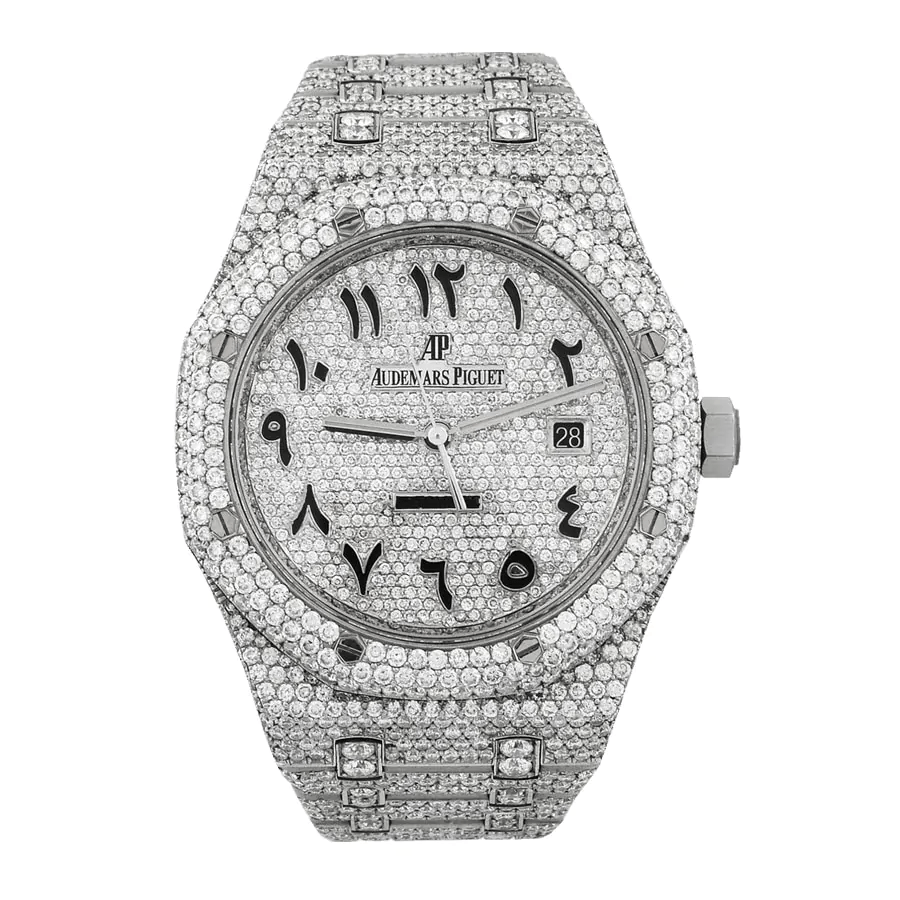 Audemars Piguet Royal Oak 41 mm, Gem Set Ref. 15400ST.OO.1220ST.02