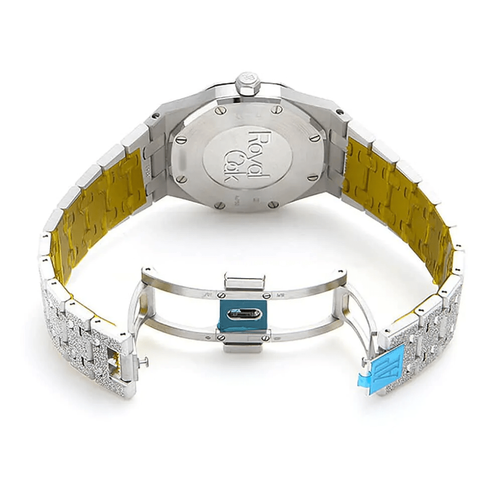 Audemars Piguet Royal Oak Frosted Gold 33 mm, White Gold/Gem Set Ref. 67653BC.GG.1263BC.02