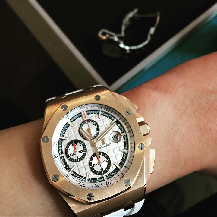 (Top version 1:1)🔥Audemars Piguet 26408OR.OO.A010CA.01 Royal Oak Offshore Chronograph Summer Edition 2017