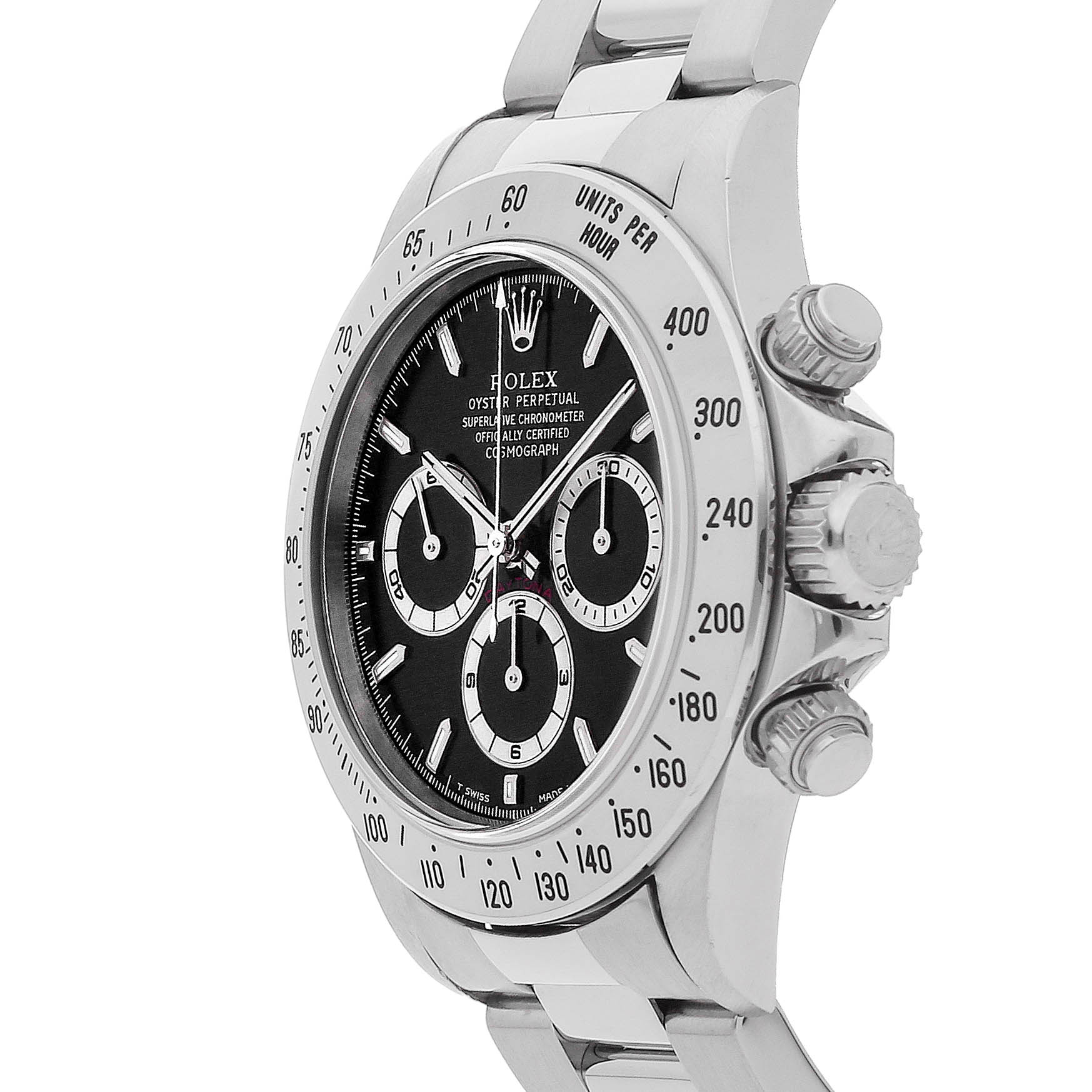Rolex Super Clone Watch : Daytona Cosmograph 16520 BLK IX OYS