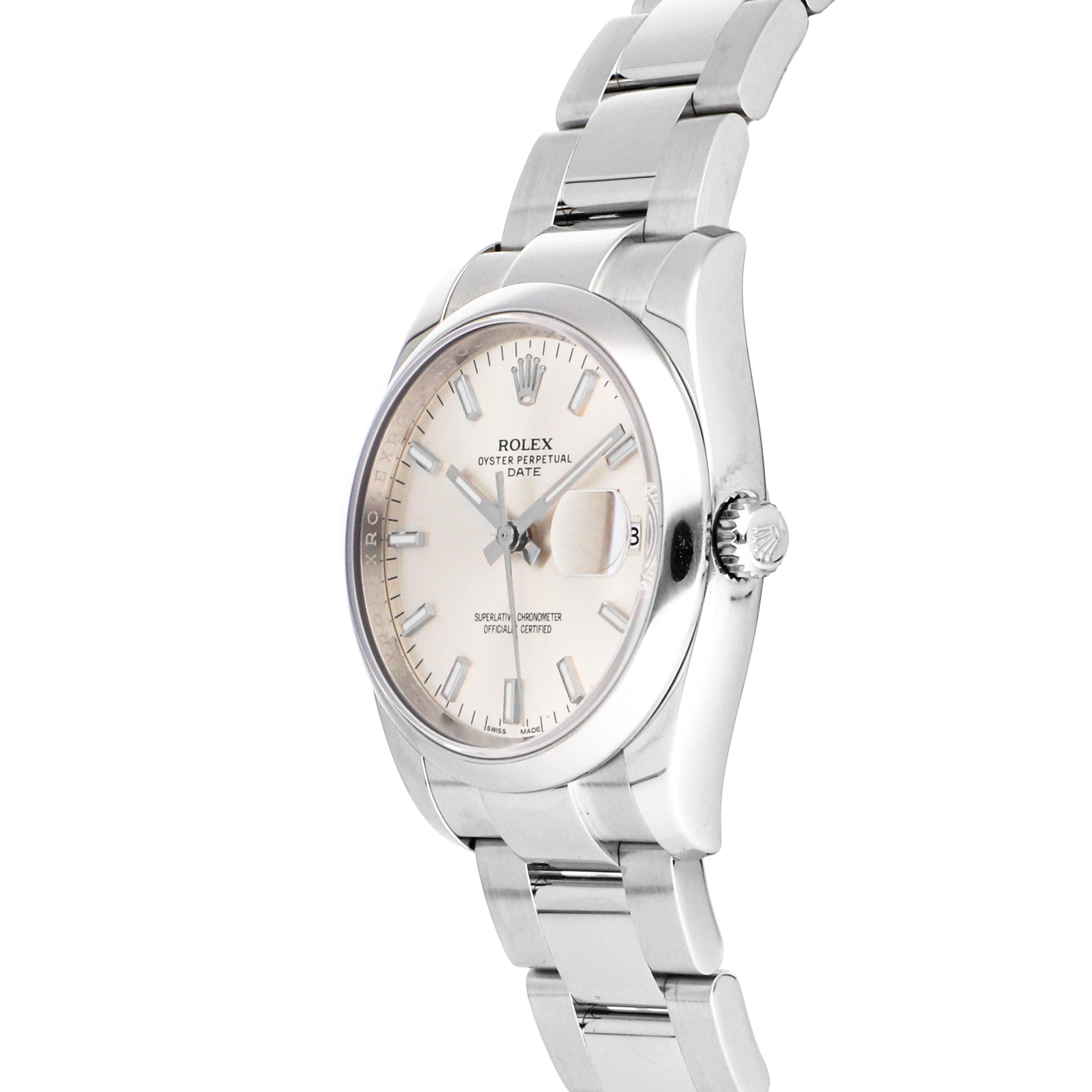 Rolex Super Clone Watch : Oyster Perpetual Date 34 115200-0006