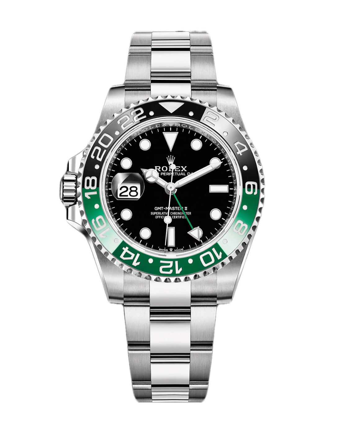 Rolex GMT-Master II With A Green And Black Bezel 126720VTNR