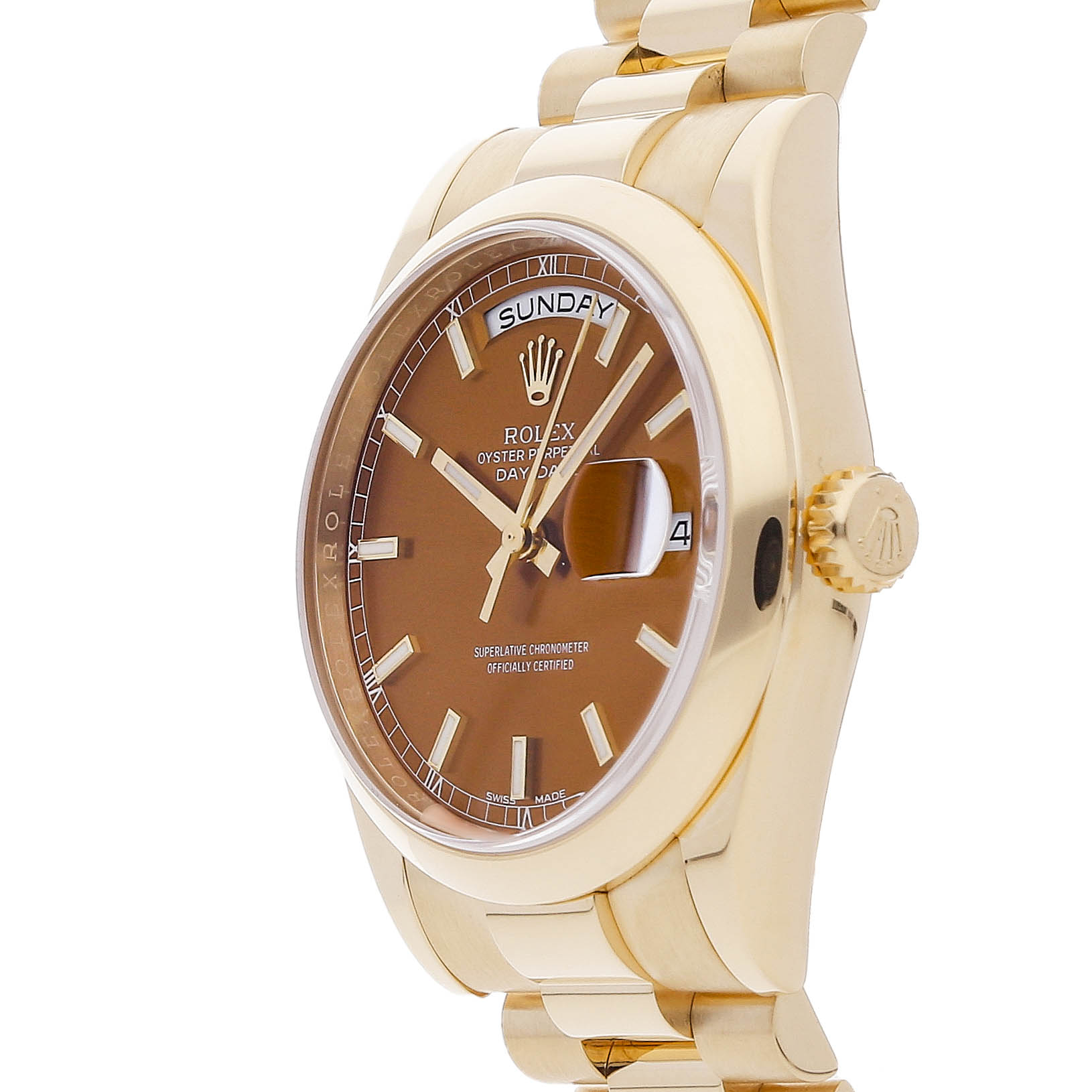 Rolex Super Clone Watch : Day-Date 118208 COG IX PRS