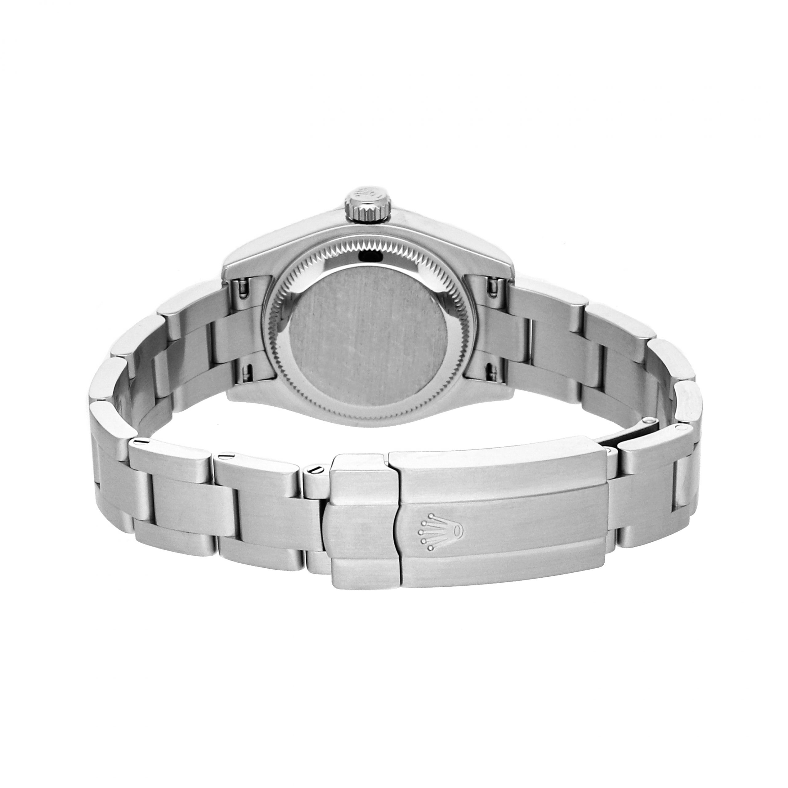 Rolex Super Clone Watch : Oyster Perpetual 176200 BLK PNK IX AR OYS