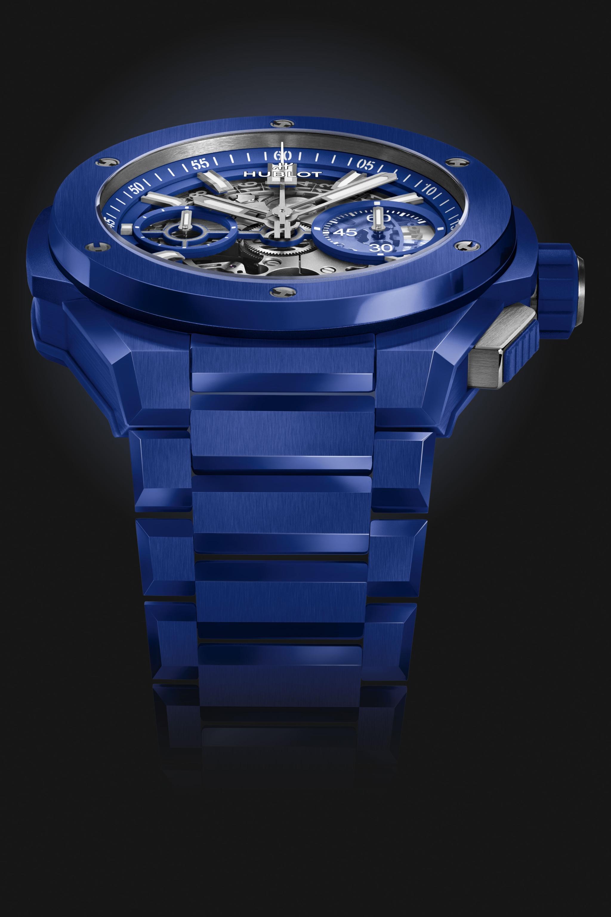 HUBLOT BIG BANG INTEGRATED BLUE INDIGO CERAMIC 42MM