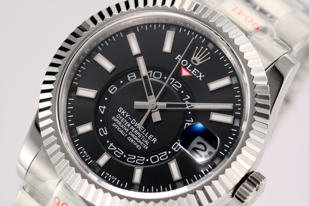 Rolex Sky Dweller Black Dial Swiss movement Replica