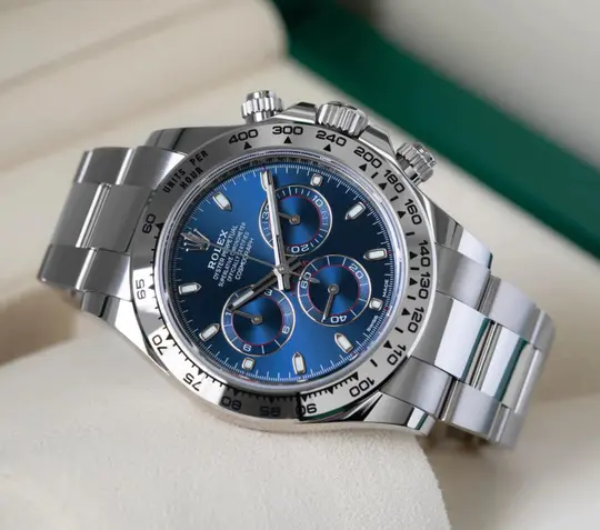 Rolex Daytona Blue White Gold m116509-0071 40mm