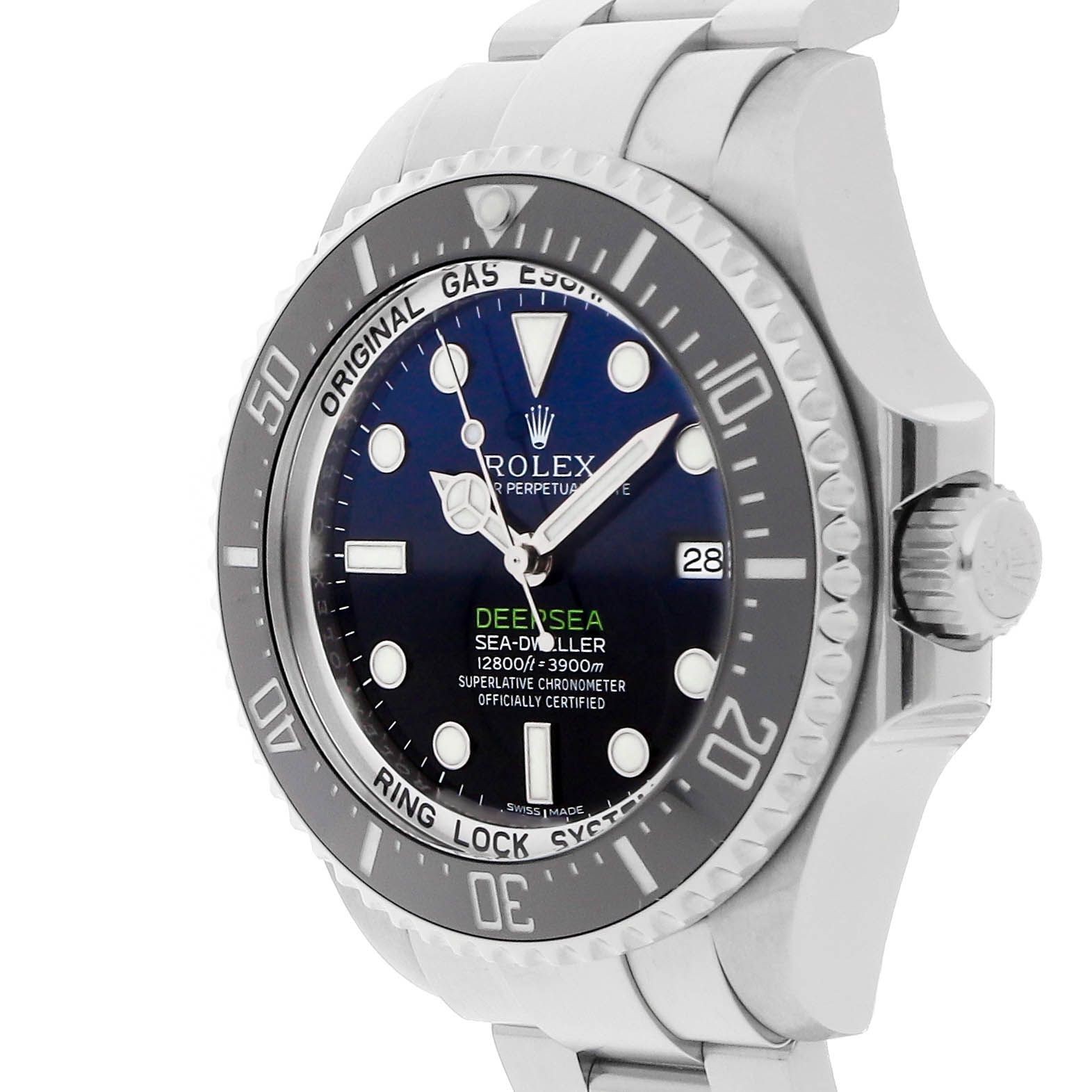 Rolex Super Clone Watch : Sea-Dweller Deepsea “Deep Blue” 116660-0003