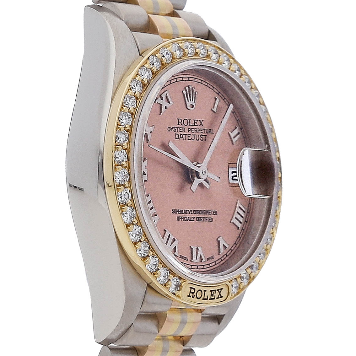 Rolex Super Clone Watch : Datejust Tridor 69149BIC PNK ROM PRS