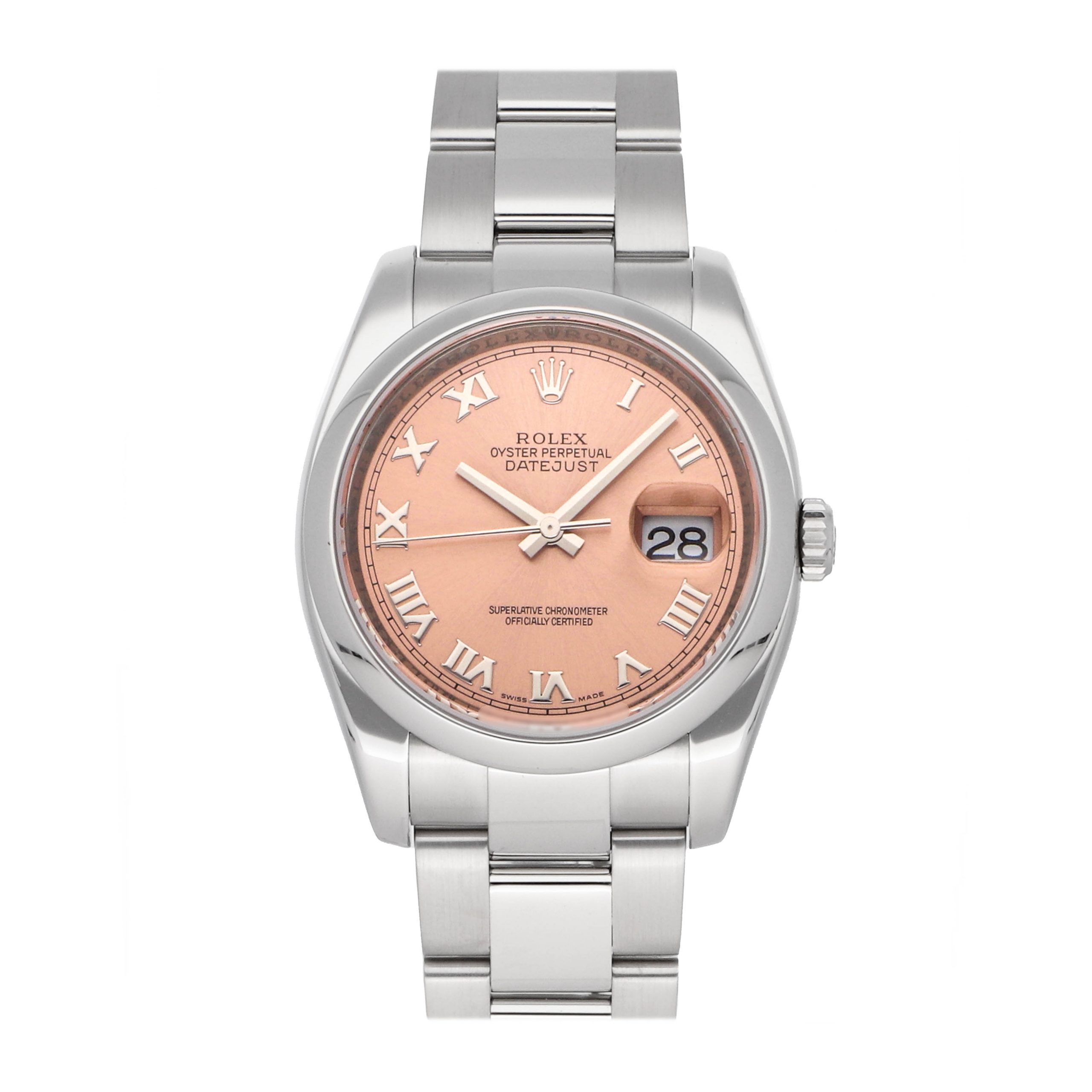 Rolex Super Clone Watch : Datejust 116200 PNK ROM OYS
