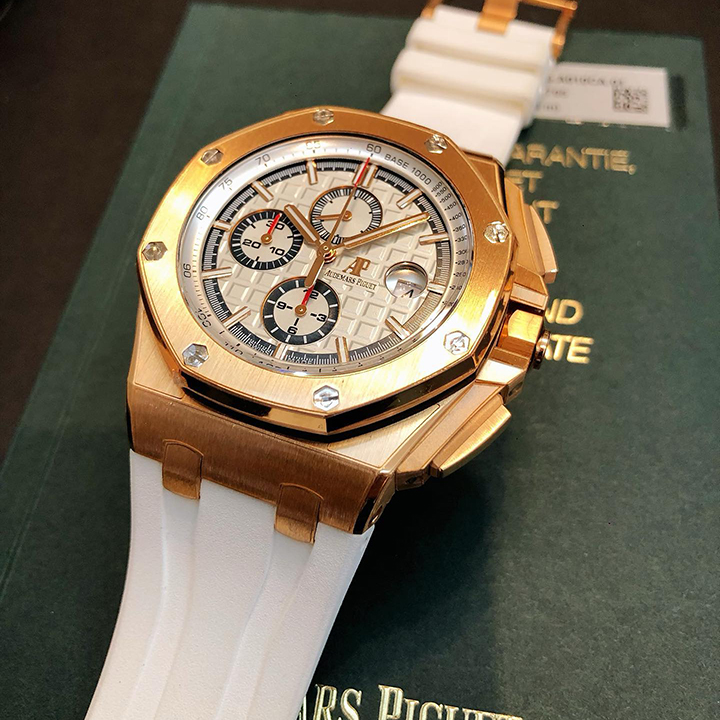 (Top version 1:1)🔥Audemars Piguet 26408OR.OO.A010CA.01 Royal Oak Offshore Chronograph Summer Edition 2017