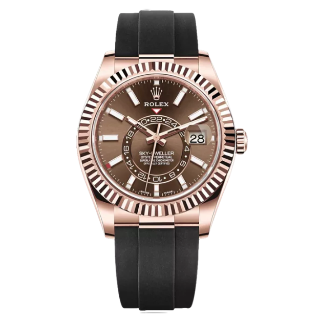Rolex Sky-Dweller Oyster 42 mm Everose gold 326235-0005