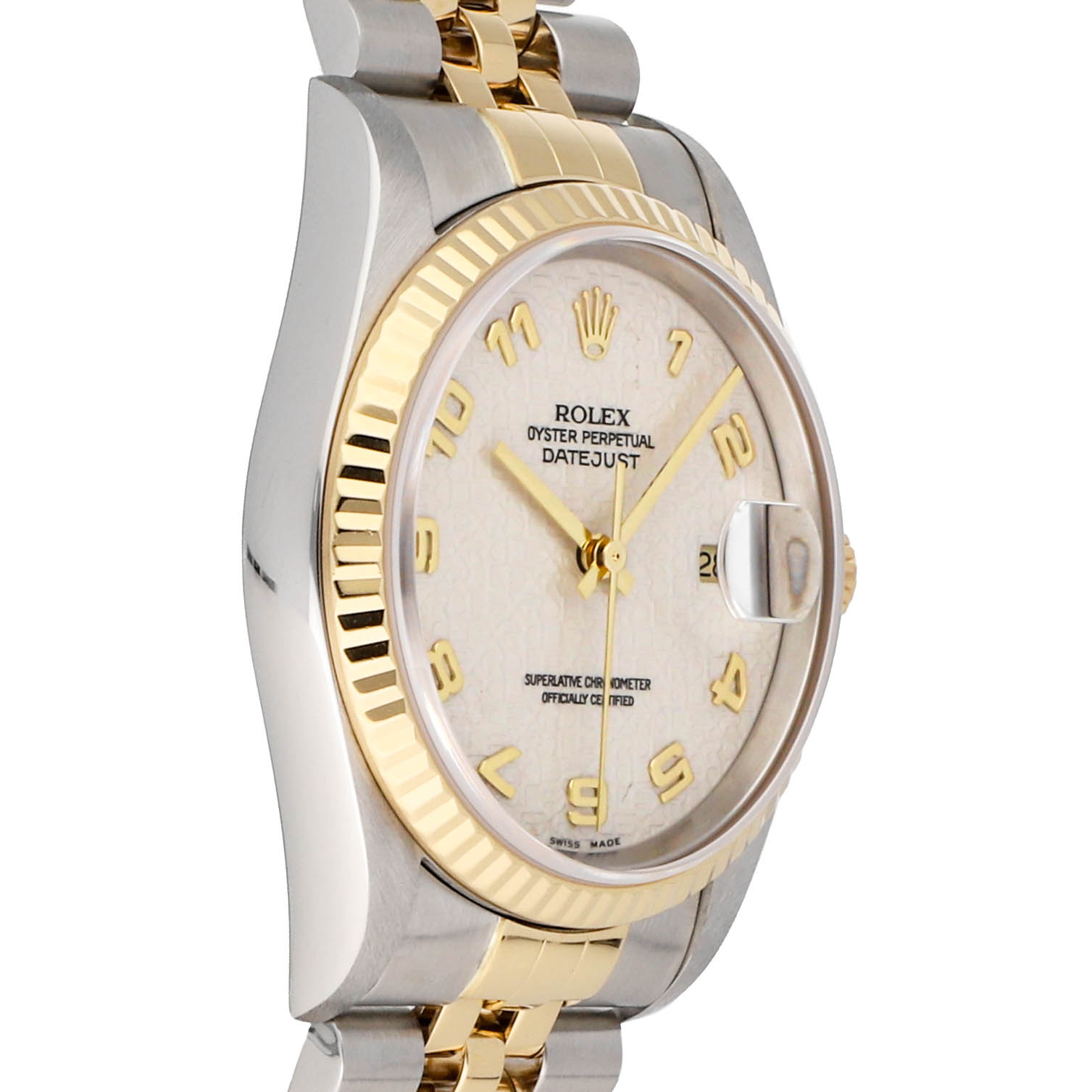 Rolex Super Clone Watch : Datejust 16233 IVR JUB AR JUB