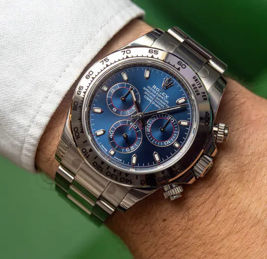Rolex Daytona Blue White Gold m116509-0071 40mm