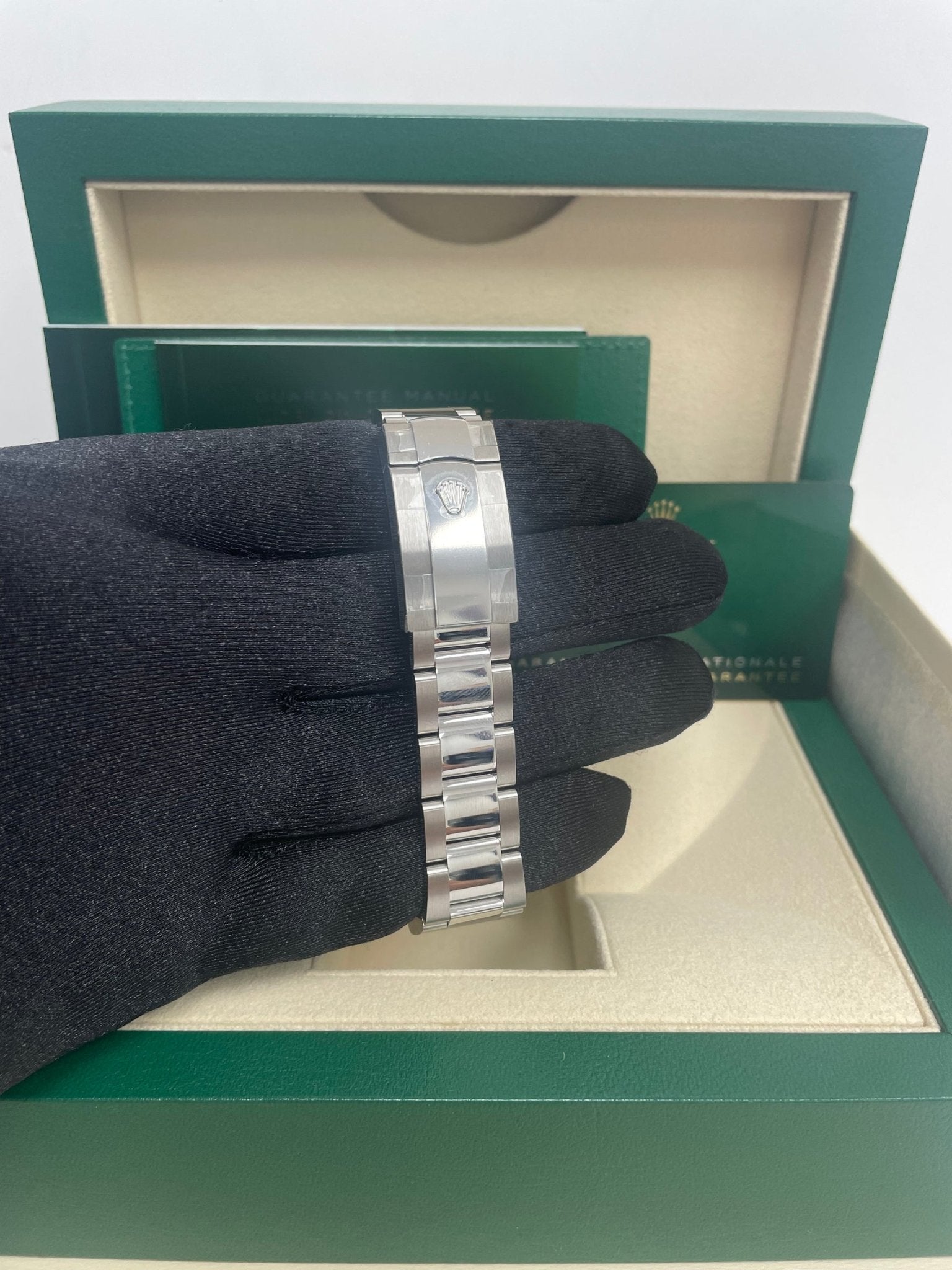 Rolex Datejust Palm Motif Dial Oyster Steel Ultra Rare 126200