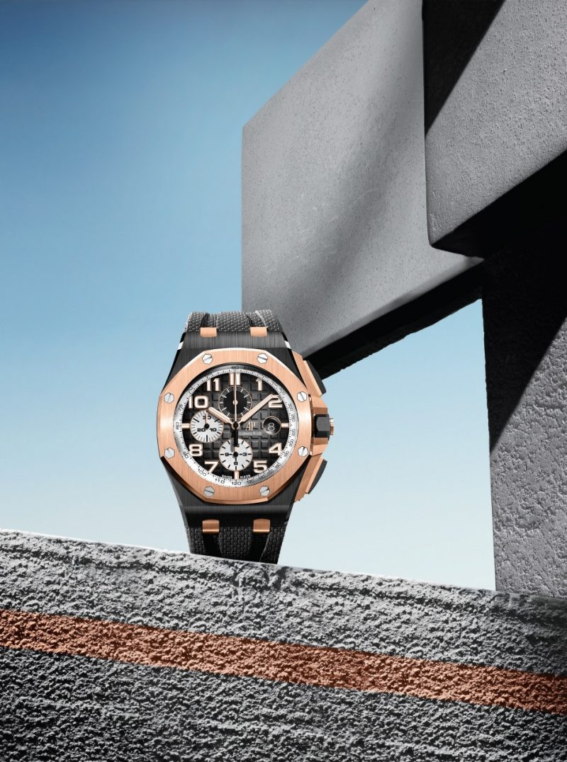 Audemars Piguet Royal Oak Offshore Chronograph 44 mm, Gray Ref. 26405NR-OO-A002CA-01