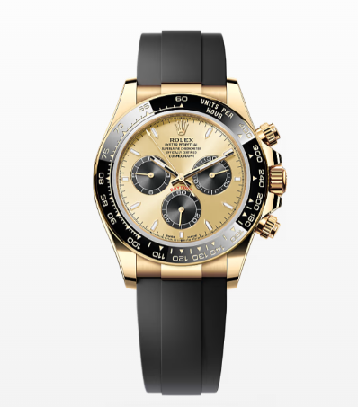 Rolex Daytona Pikachu Oysterflex Yellow Gold Replica Ref126518