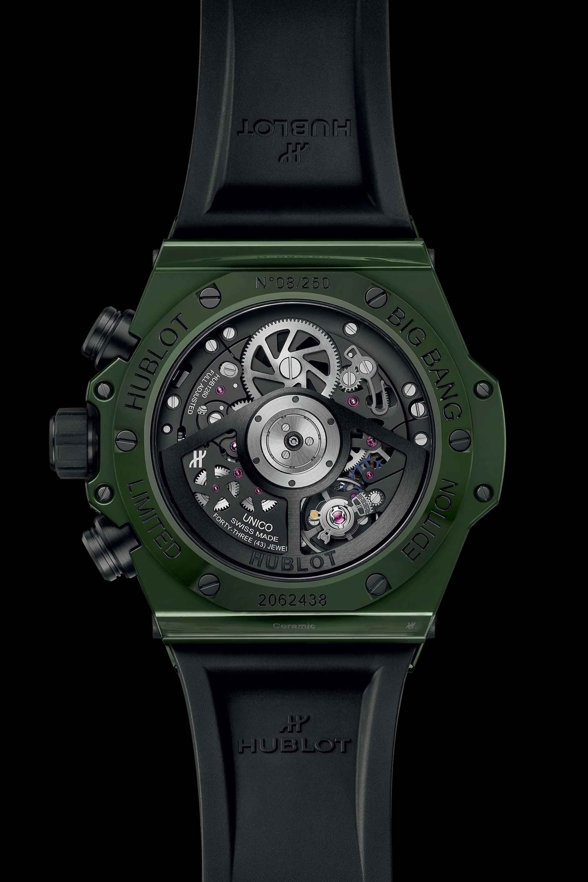 HUBLOT BIG BANG UNICO DARK GREEN CERAMIC 42MM