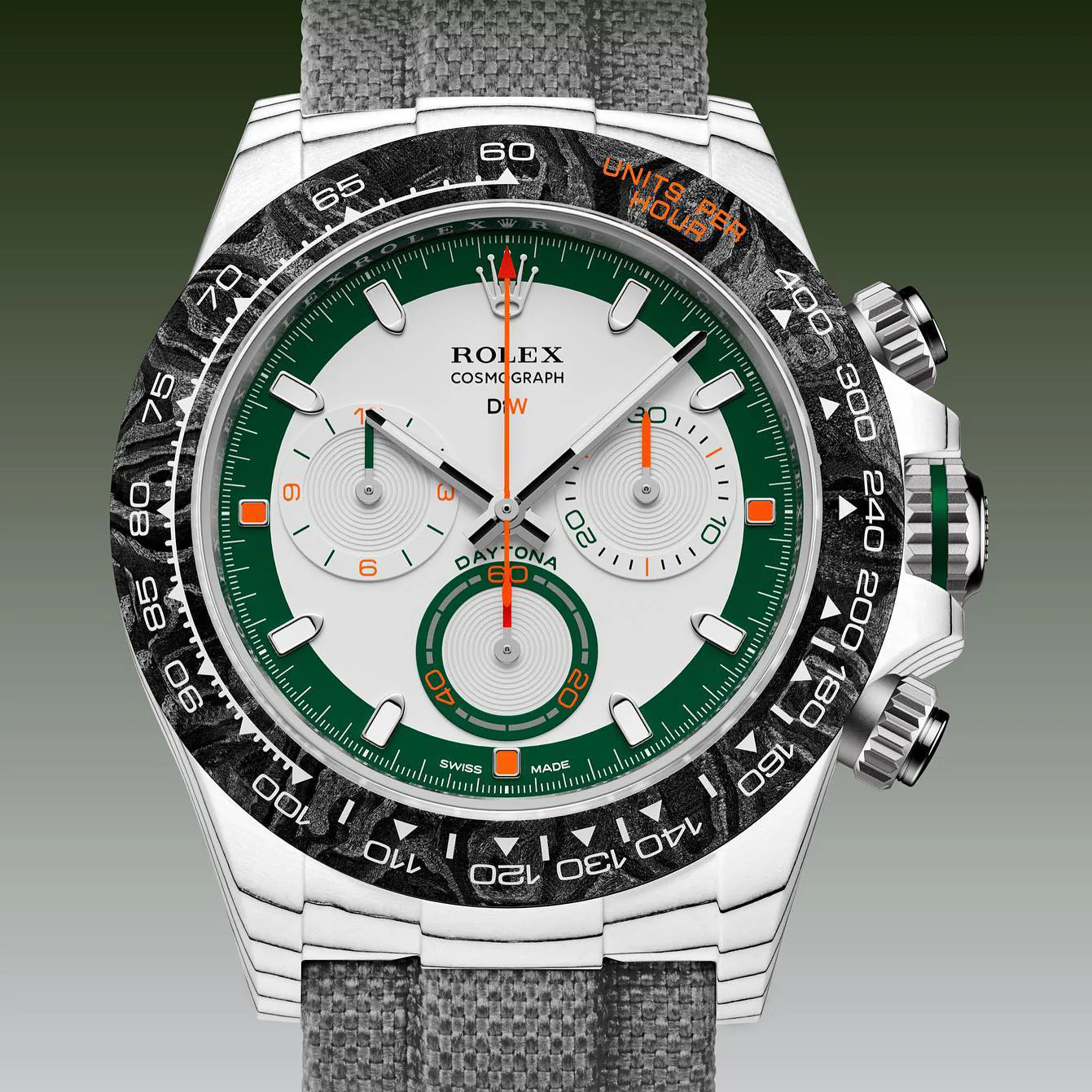 The Ultimate Golfer's Watch: DiW Rolex Daytona with ALPINE Design