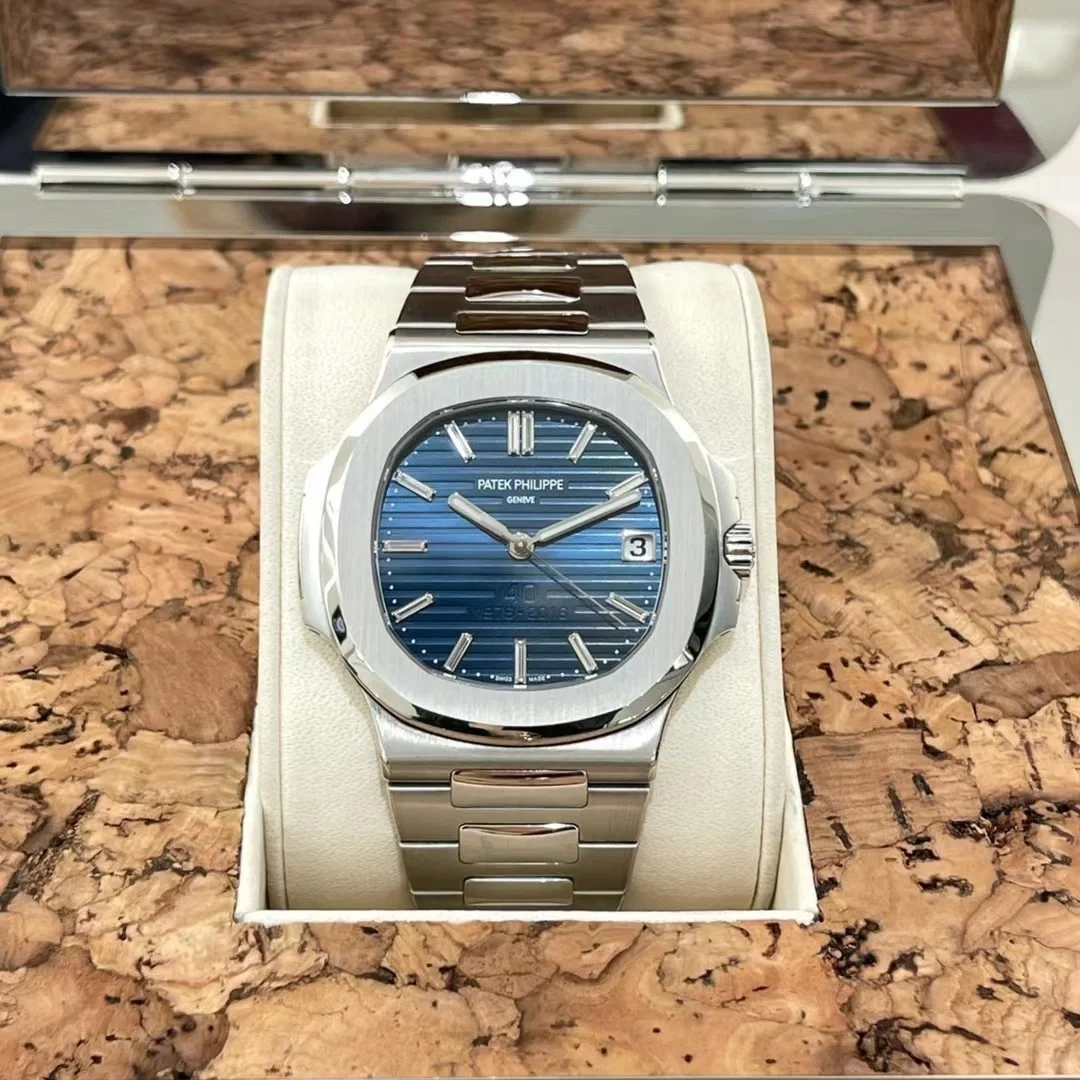 Patek Philippe Nautilus Platinum Blue 5711/1P-011 Replica